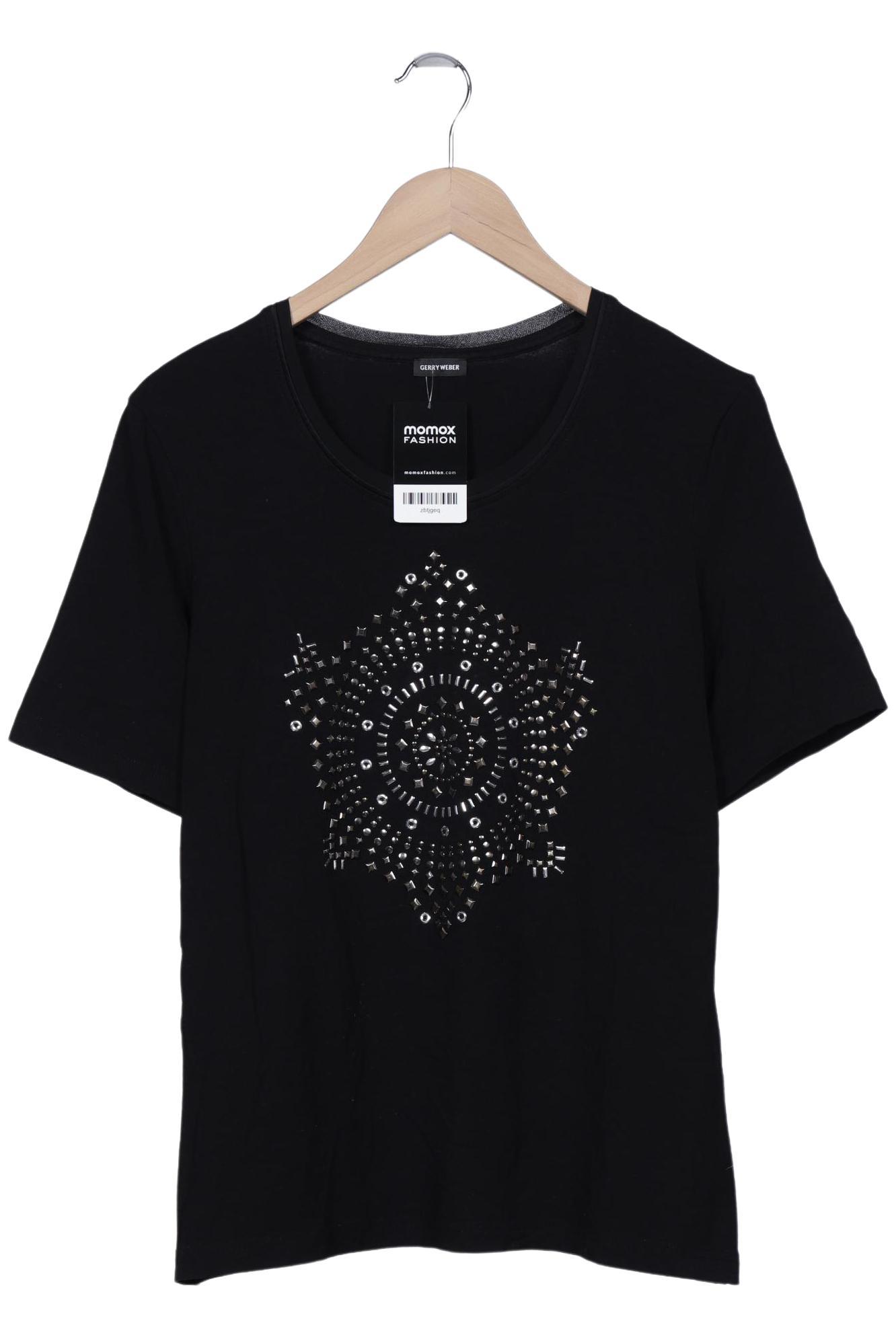

Gerry Weber Damen T-Shirt, schwarz, Gr. 44
