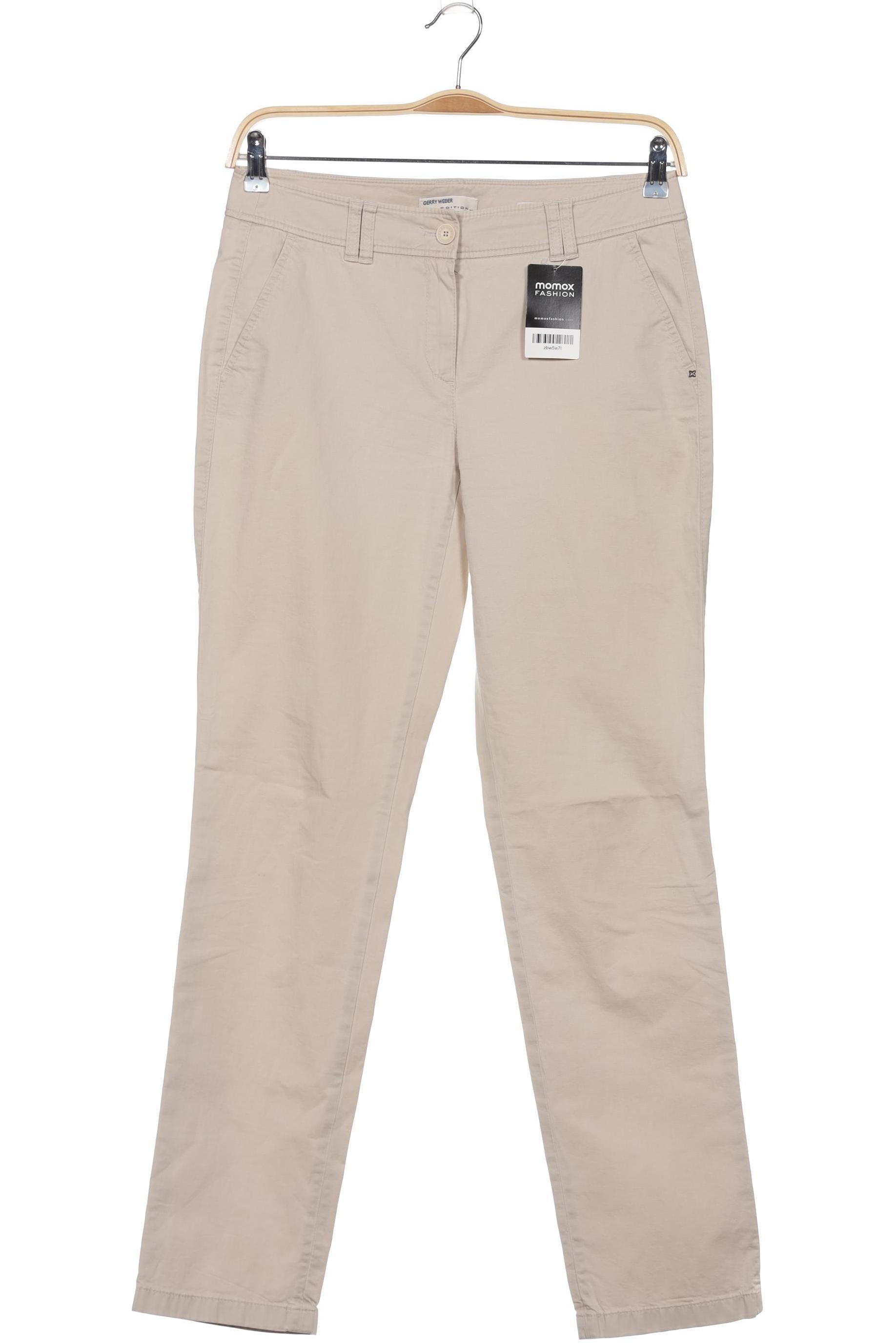 

Gerry Weber Damen Stoffhose, beige, Gr. 38