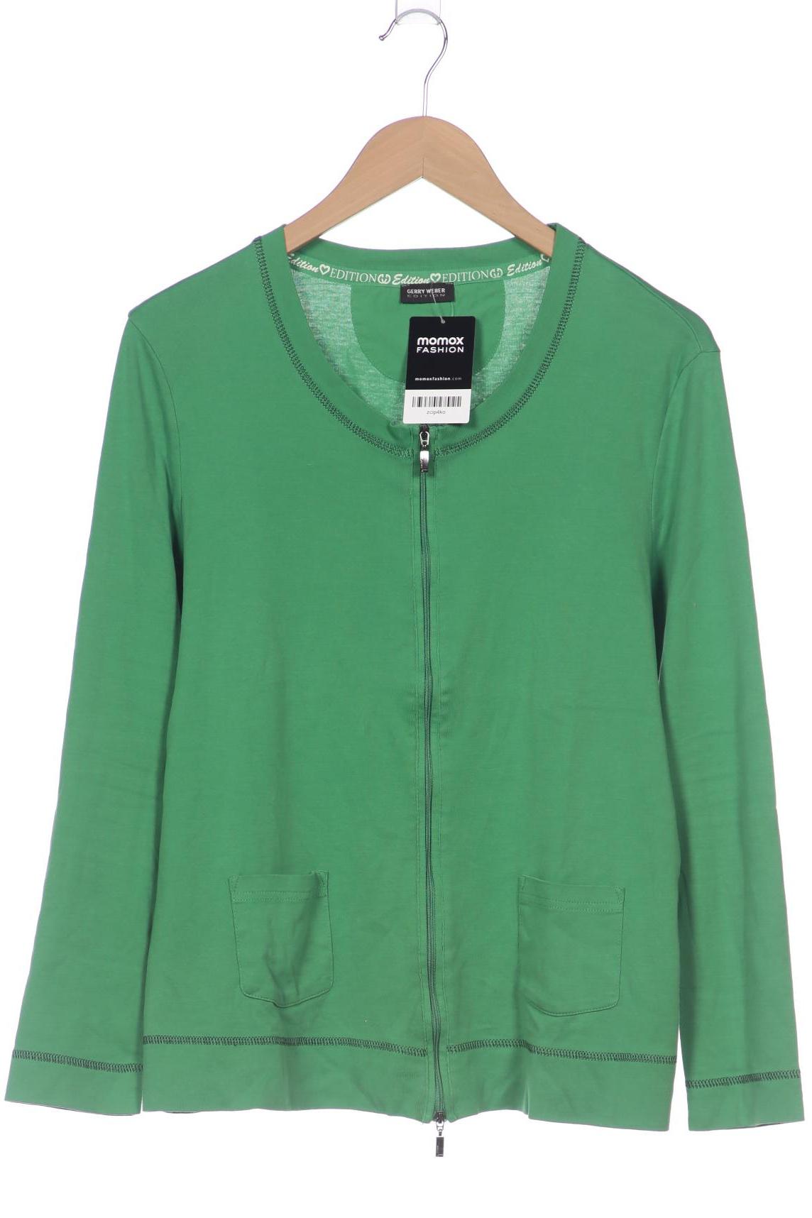 

Gerry Weber Damen Strickjacke, grün, Gr. 44