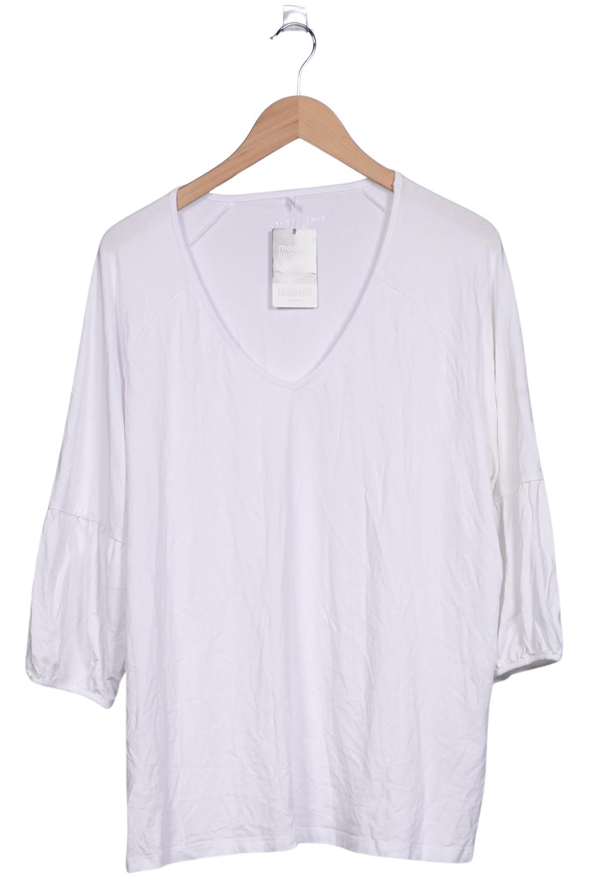 

Gerry Weber Damen Langarmshirt, weiß, Gr. 48