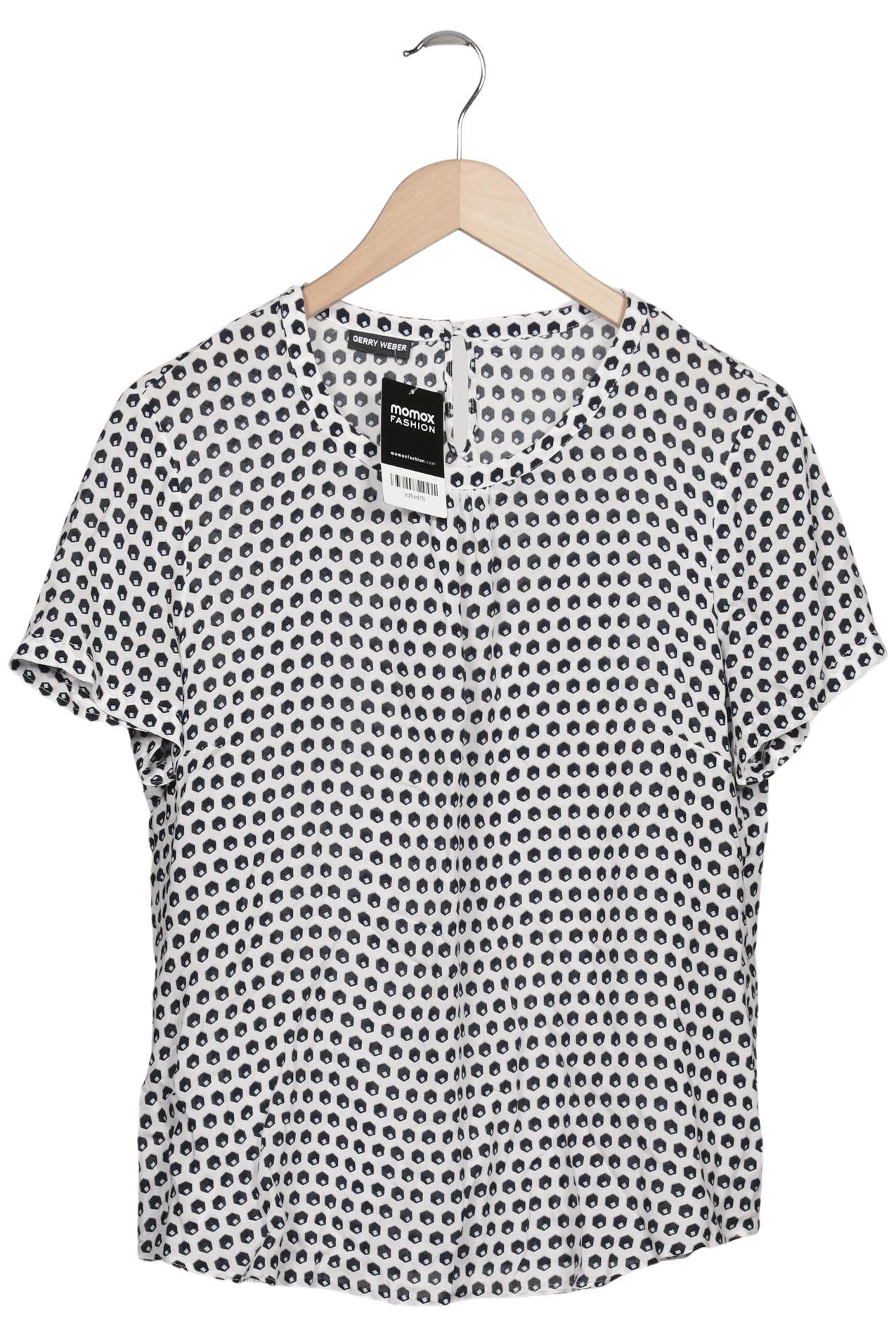

Gerry Weber Damen Bluse, weiß, Gr. 42
