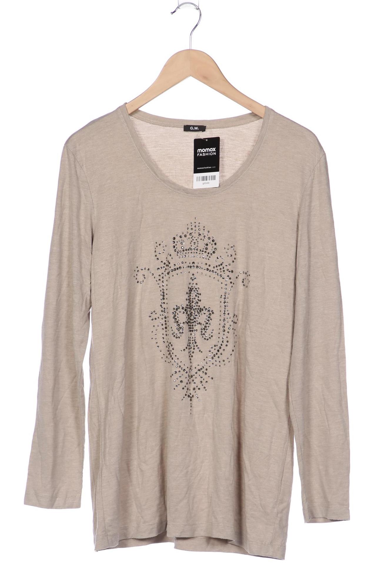 

Gerry Weber Damen Langarmshirt, beige, Gr. 42