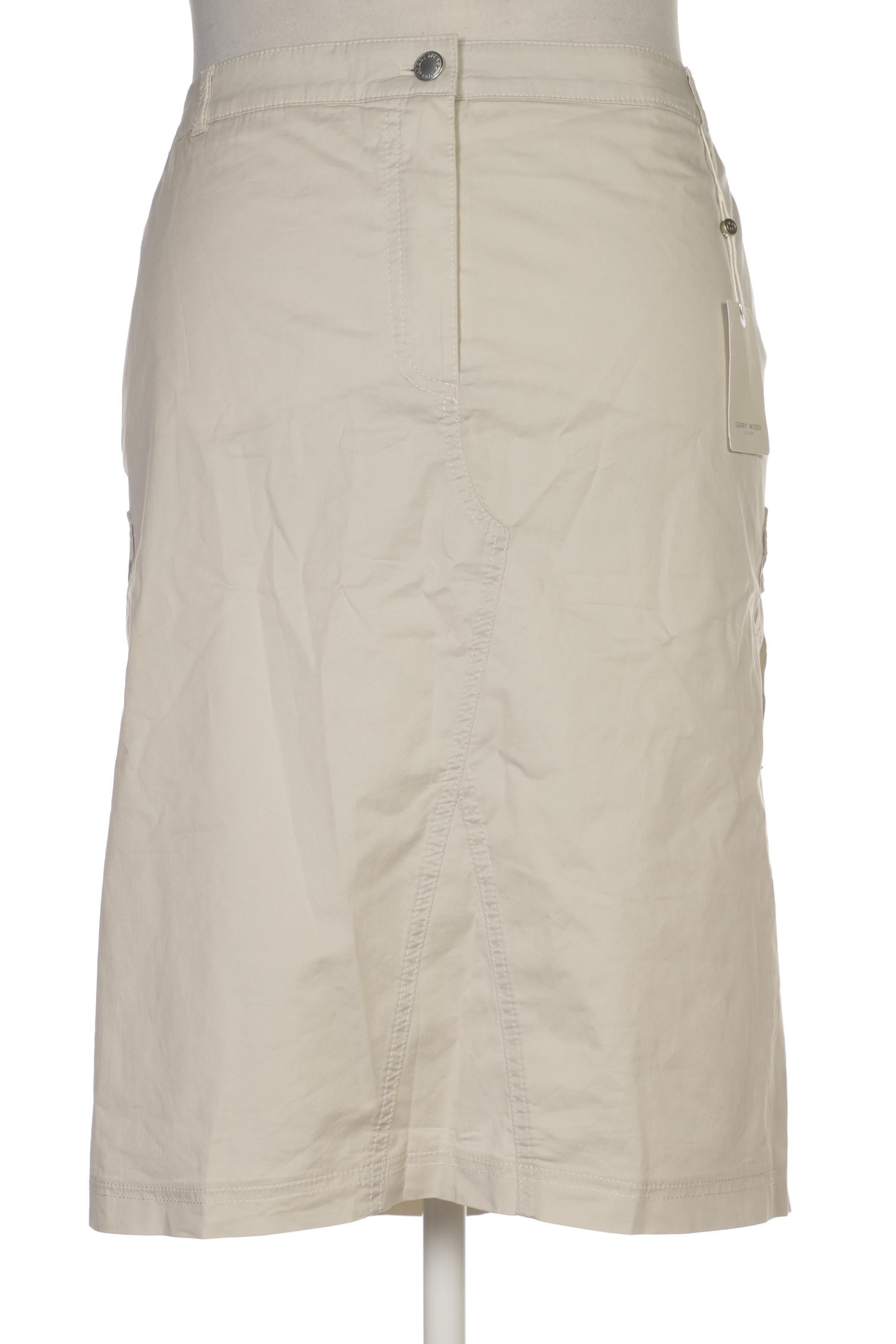 

Gerry Weber Damen Rock, beige, Gr. 48