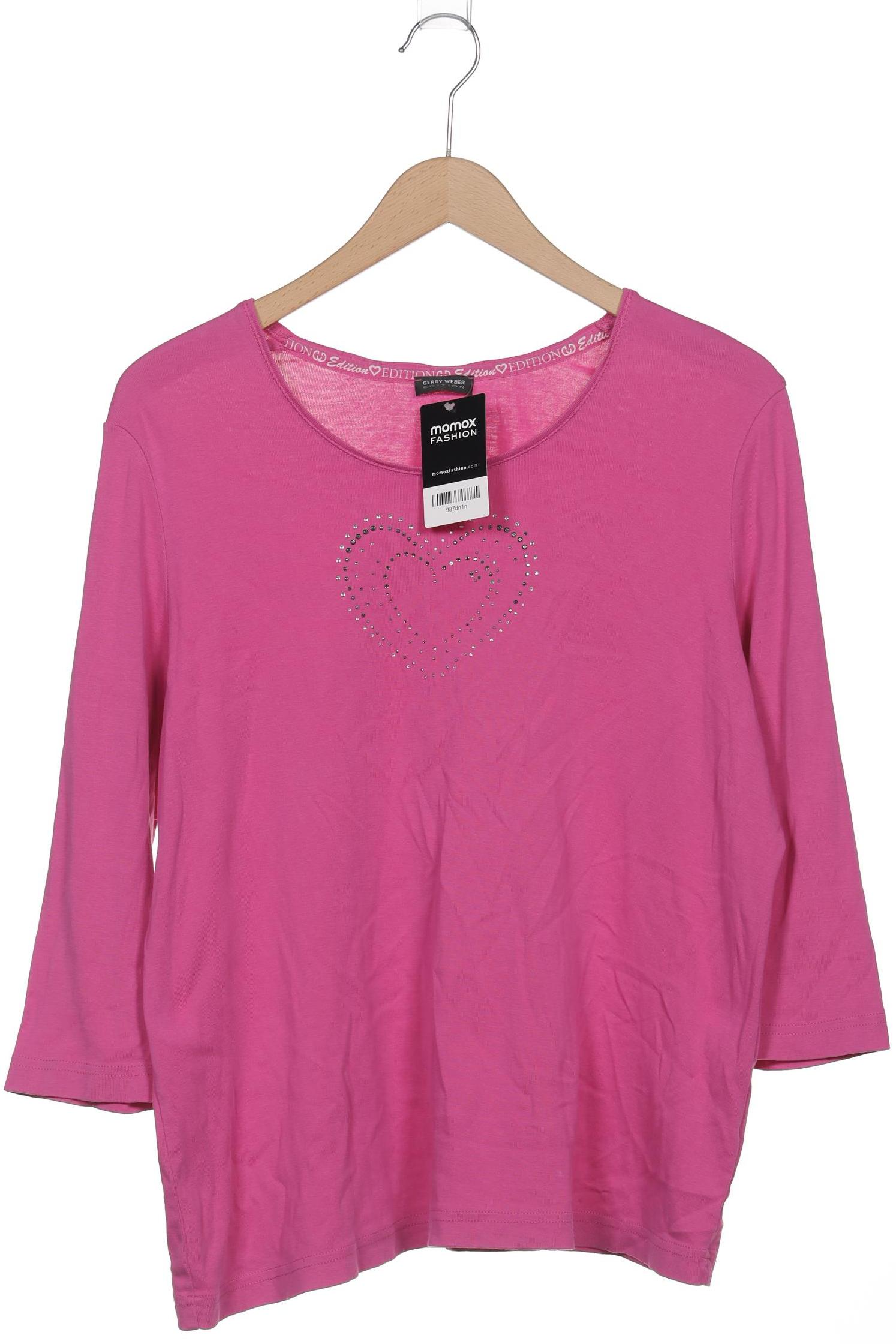 

Gerry Weber Damen Langarmshirt, pink, Gr. 46