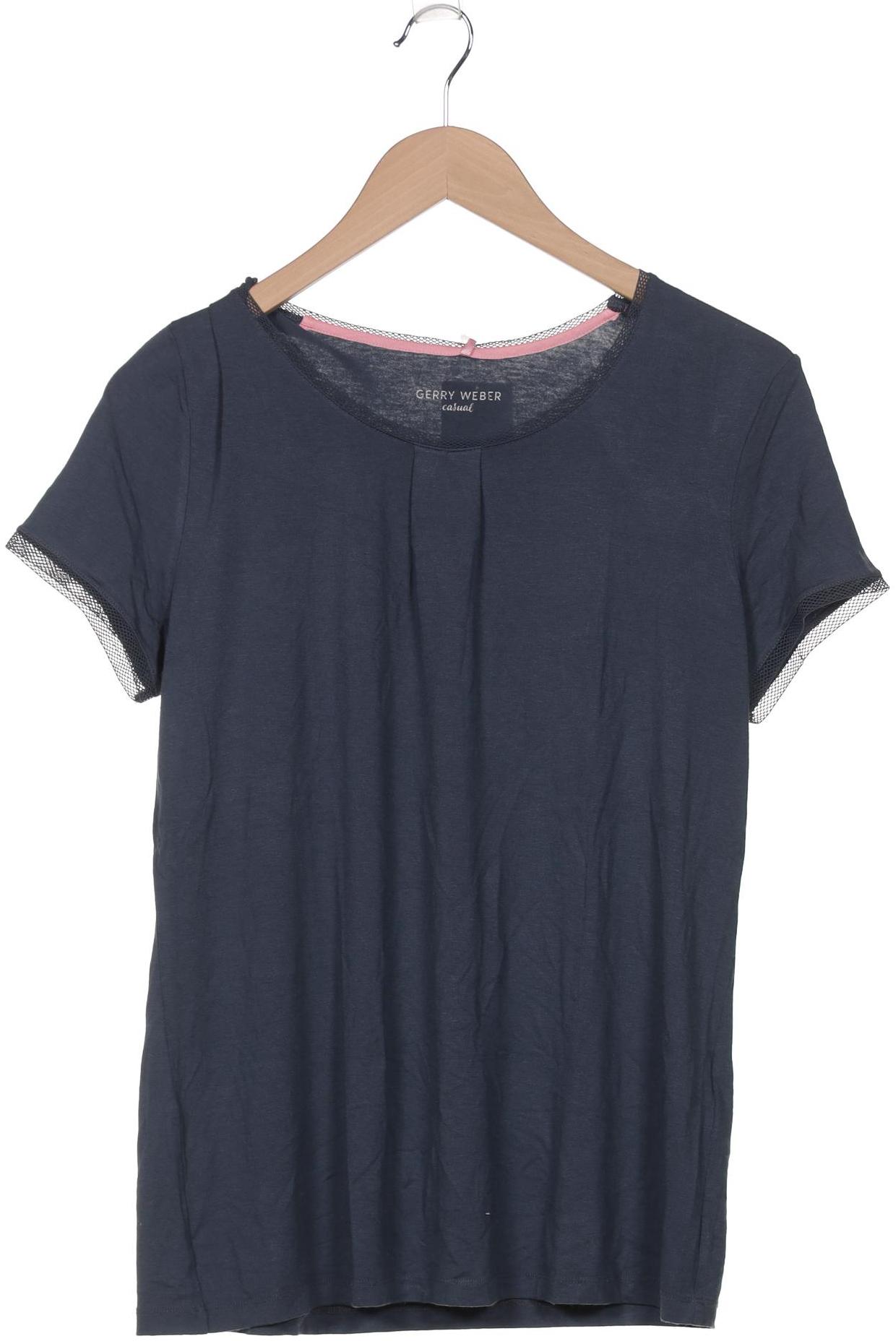 

Gerry Weber Damen T-Shirt, marineblau, Gr. 38