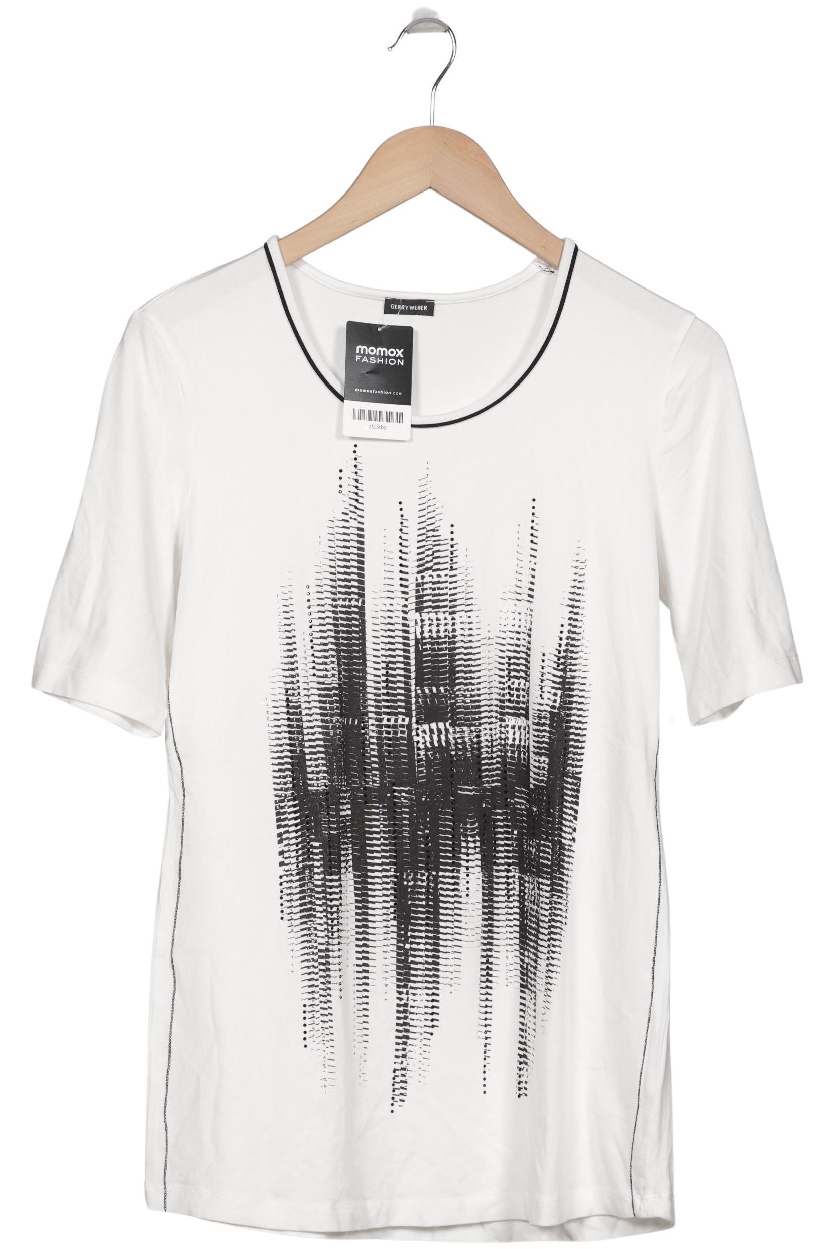 

Gerry Weber Damen T-Shirt, weiß, Gr. 38