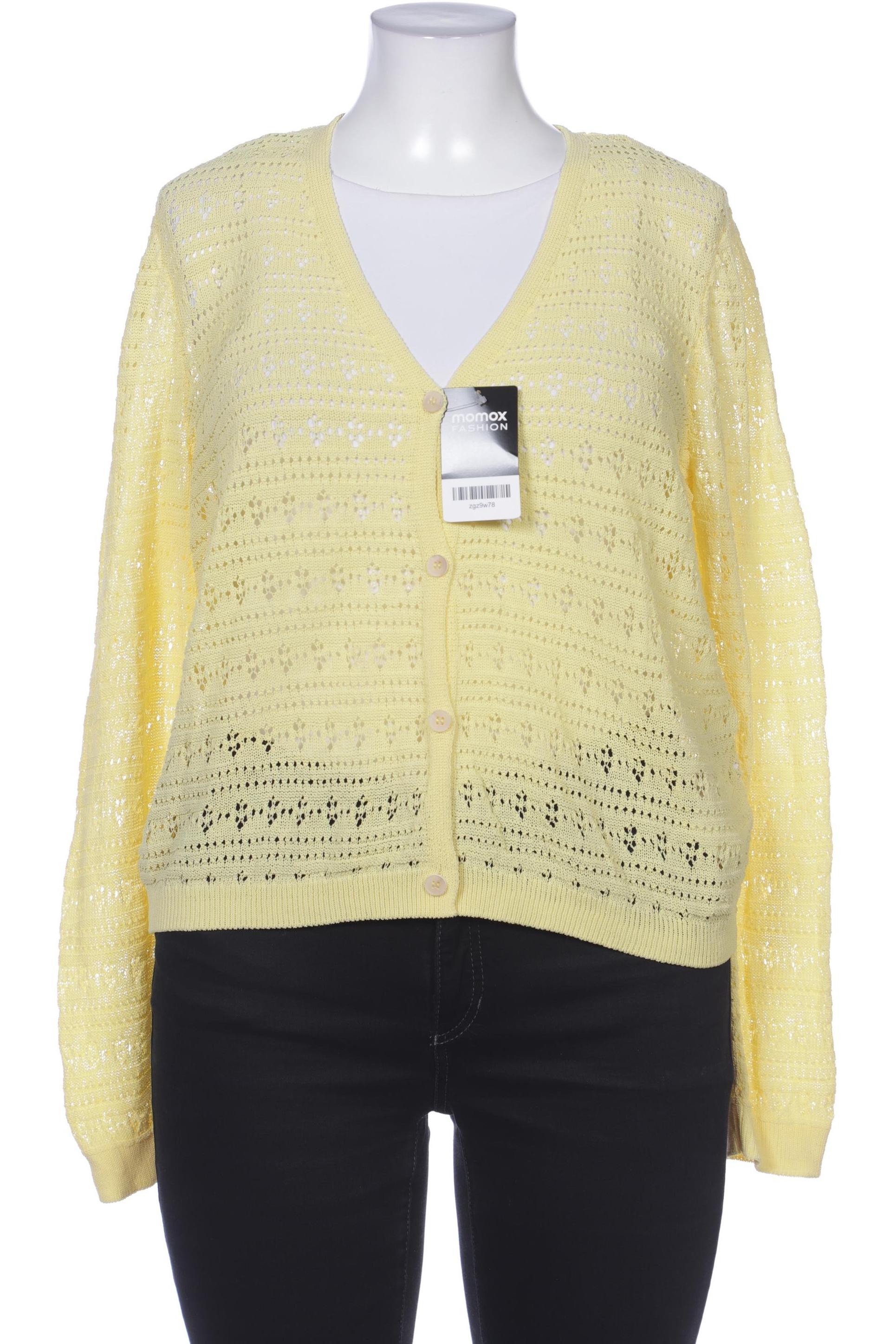 

Gerry Weber Damen Strickjacke, gelb, Gr. 46
