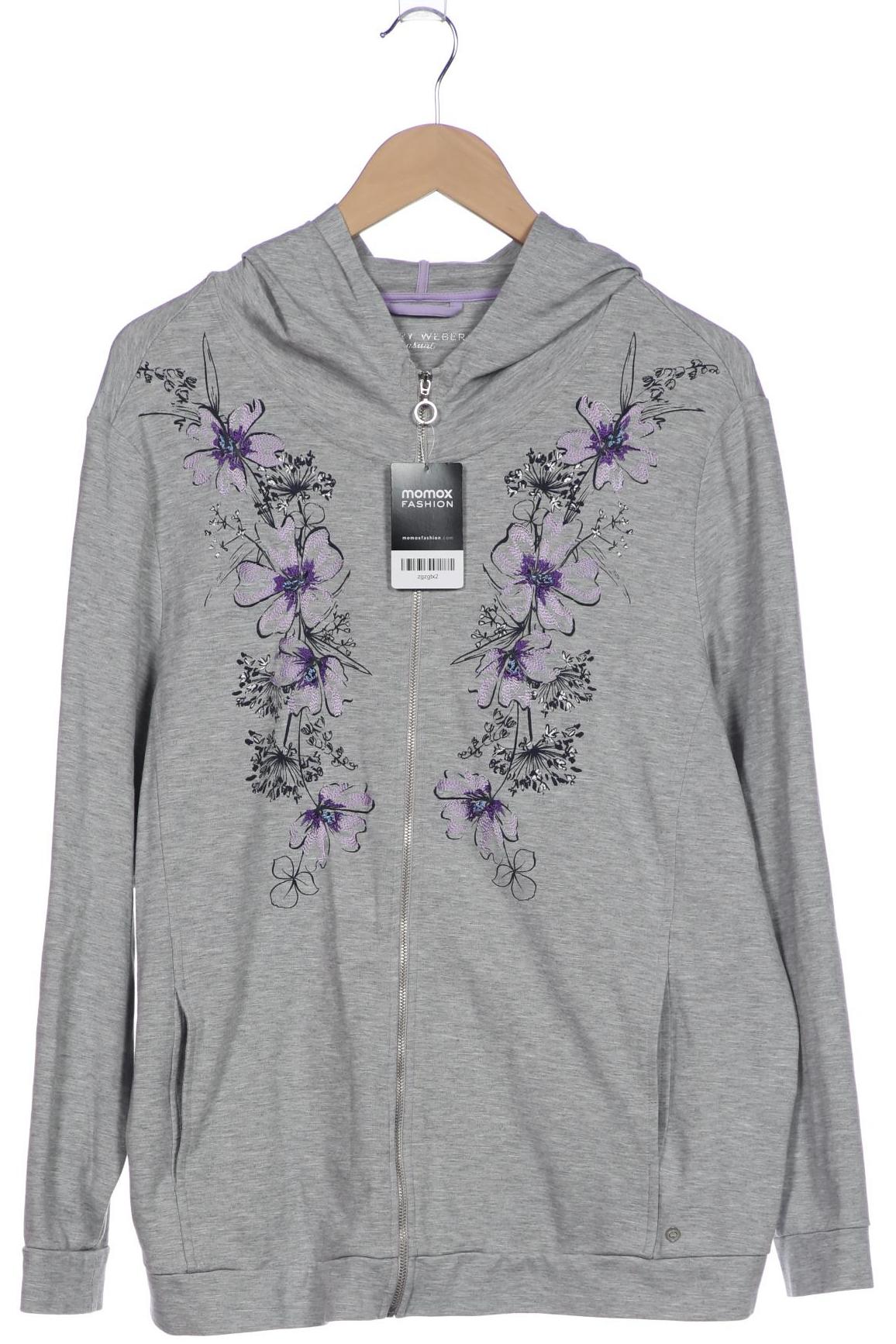 

Gerry Weber Damen Kapuzenpullover, grau, Gr. 48