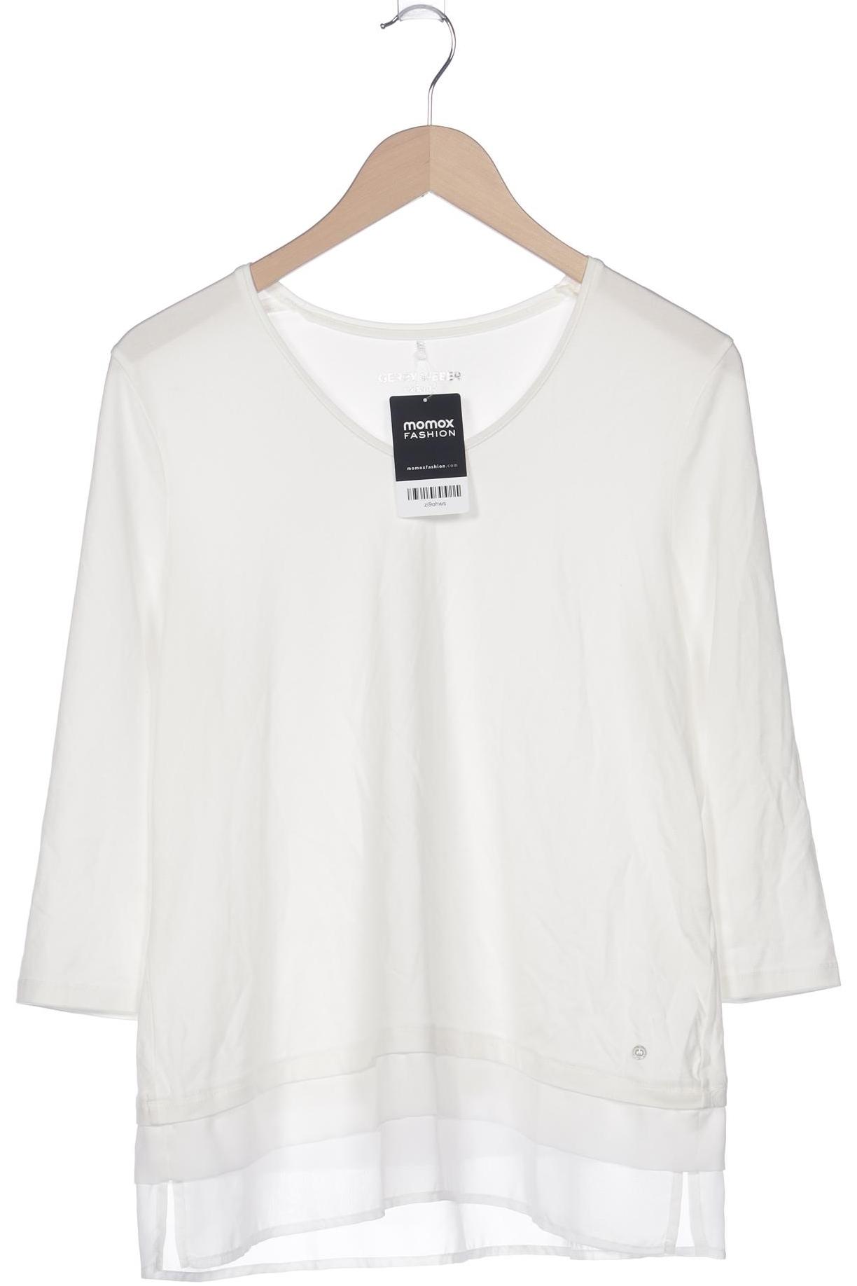 

Gerry Weber Damen Langarmshirt, cremeweiß, Gr. 42