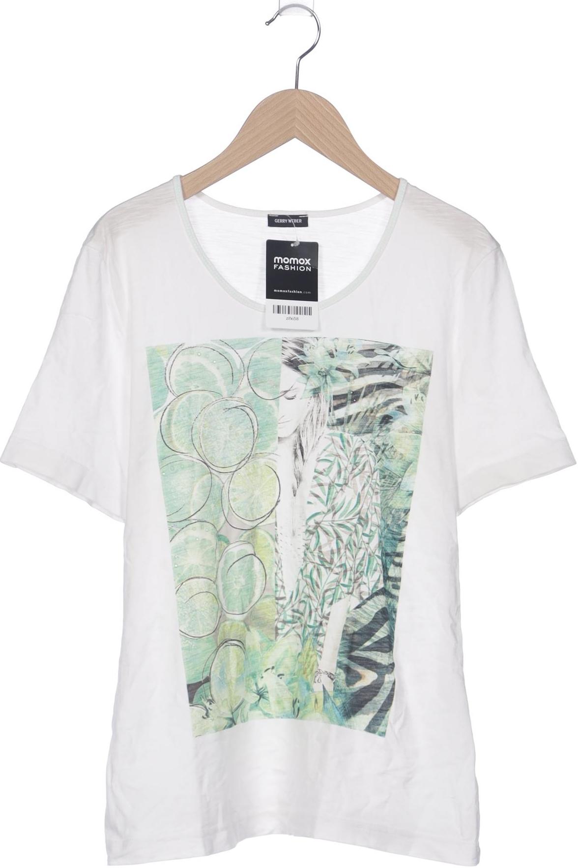 

Gerry Weber Damen T-Shirt, weiß, Gr. 38