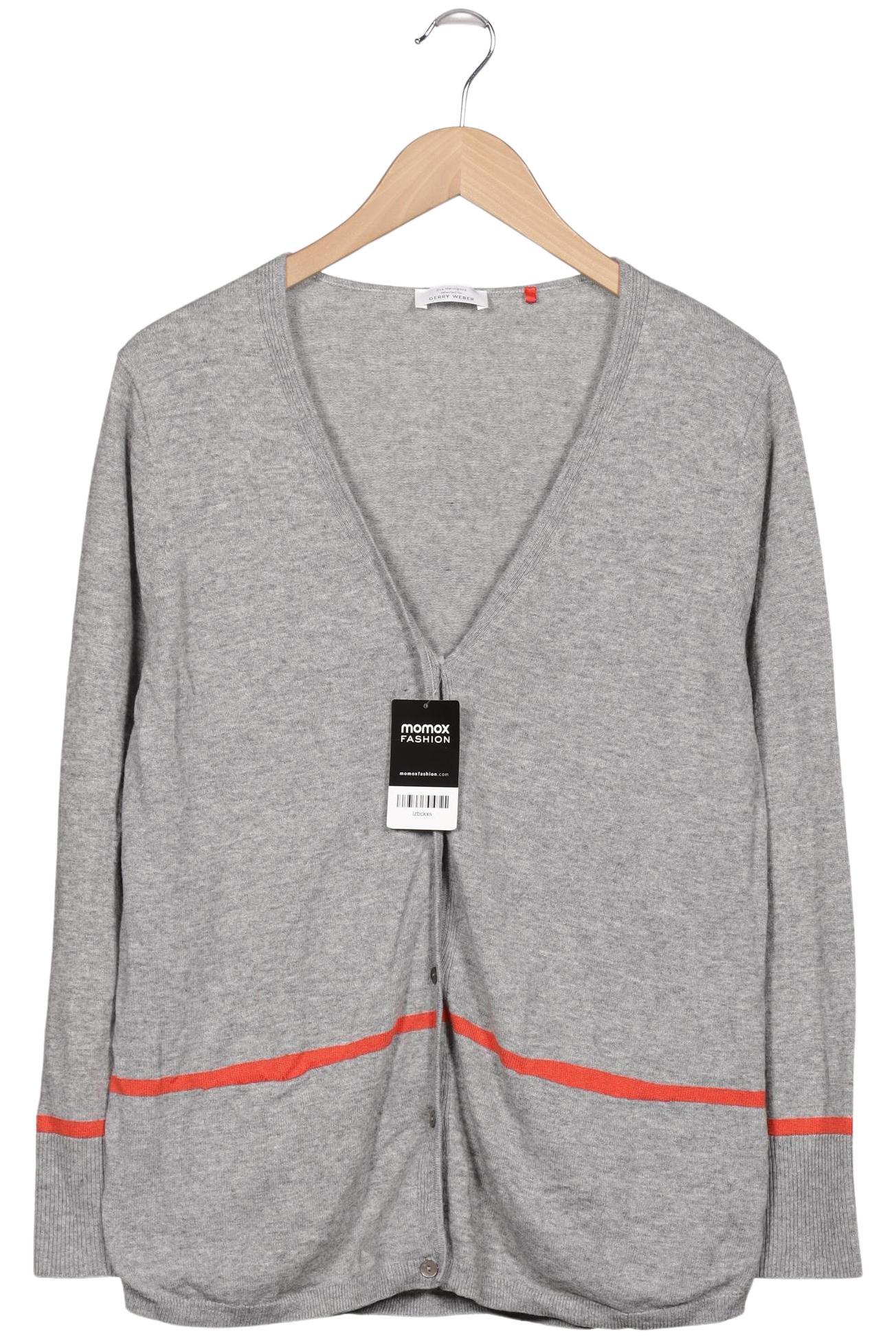 

Gerry Weber Damen Strickjacke, grau, Gr. 44