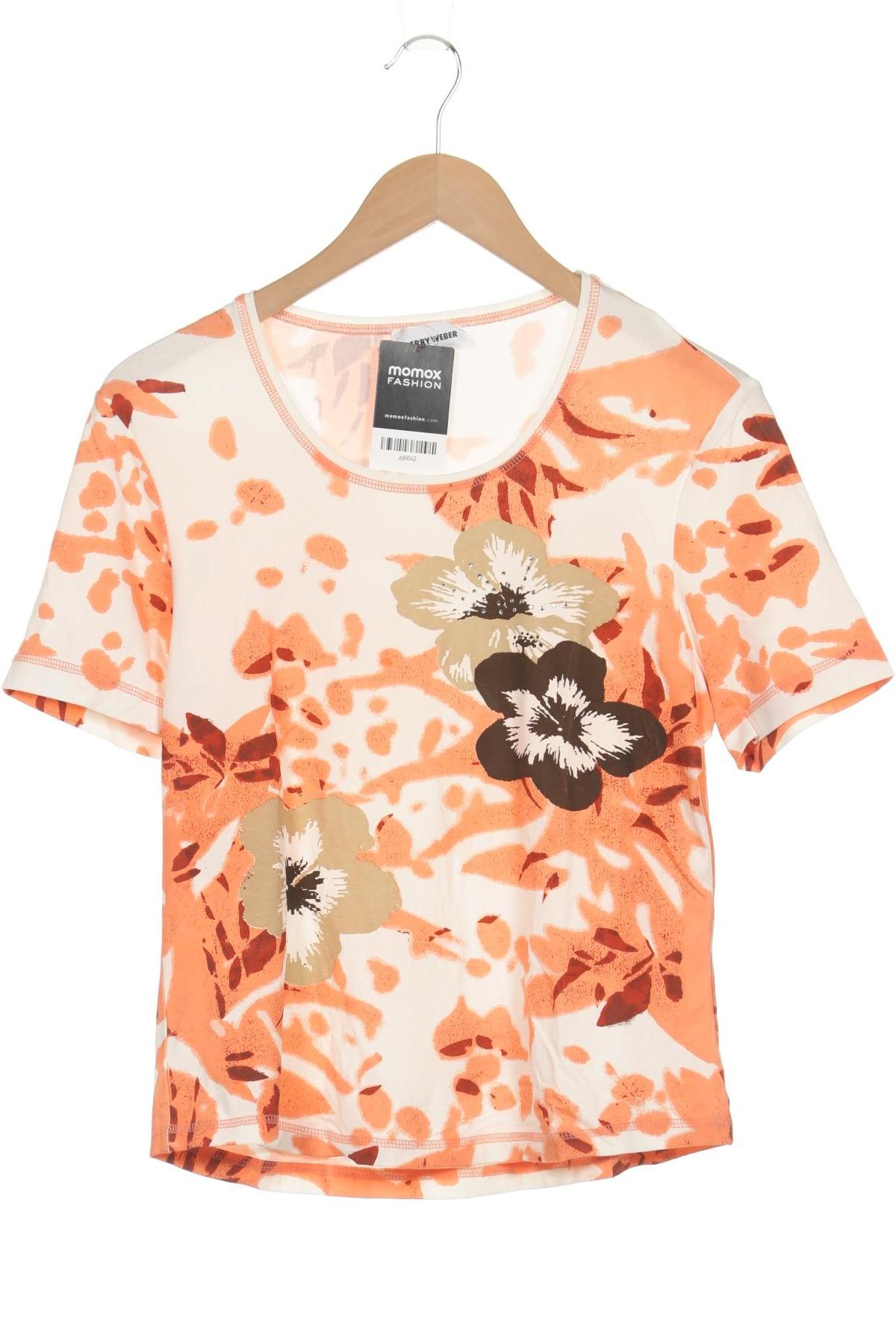 

Gerry Weber Damen T-Shirt, orange, Gr. 40