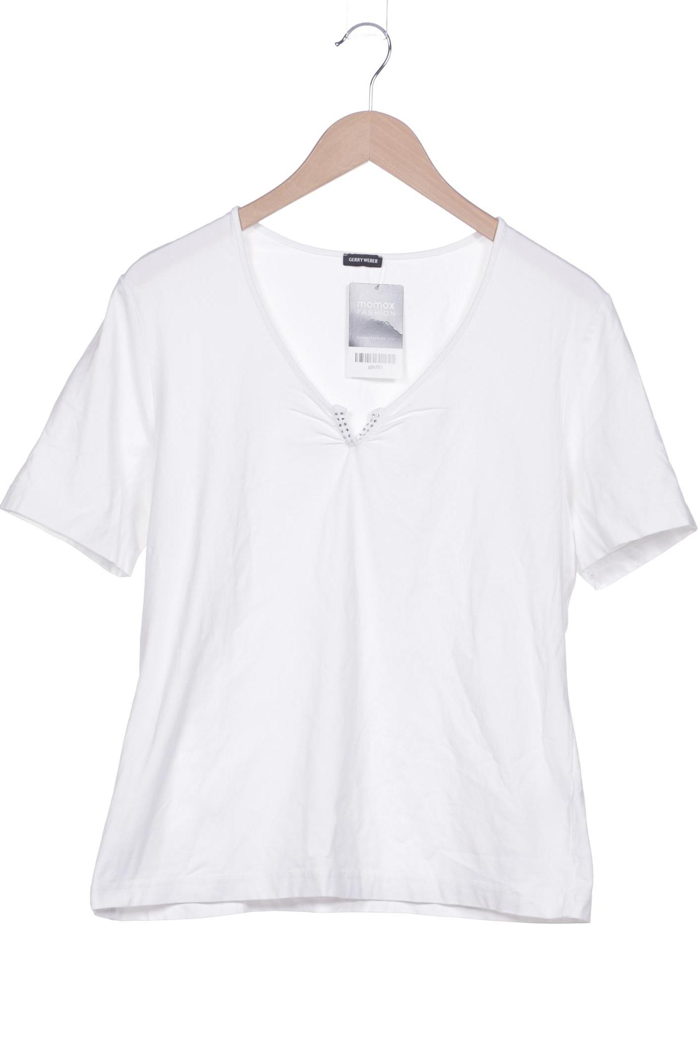 

Gerry Weber Damen T-Shirt, weiß, Gr. 44
