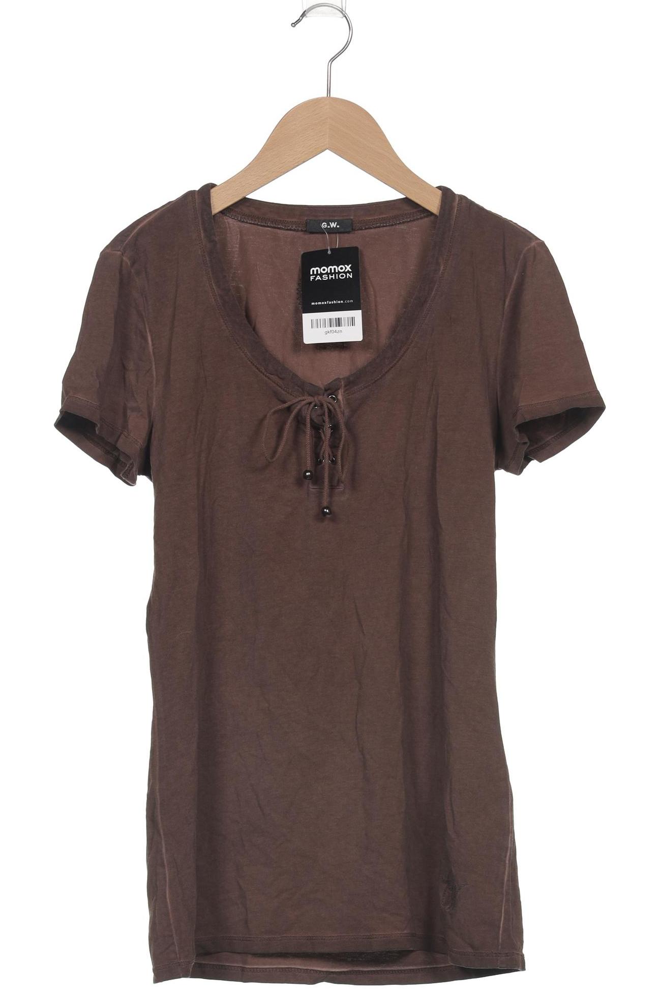 

Gerry Weber Damen T-Shirt, braun, Gr. 36