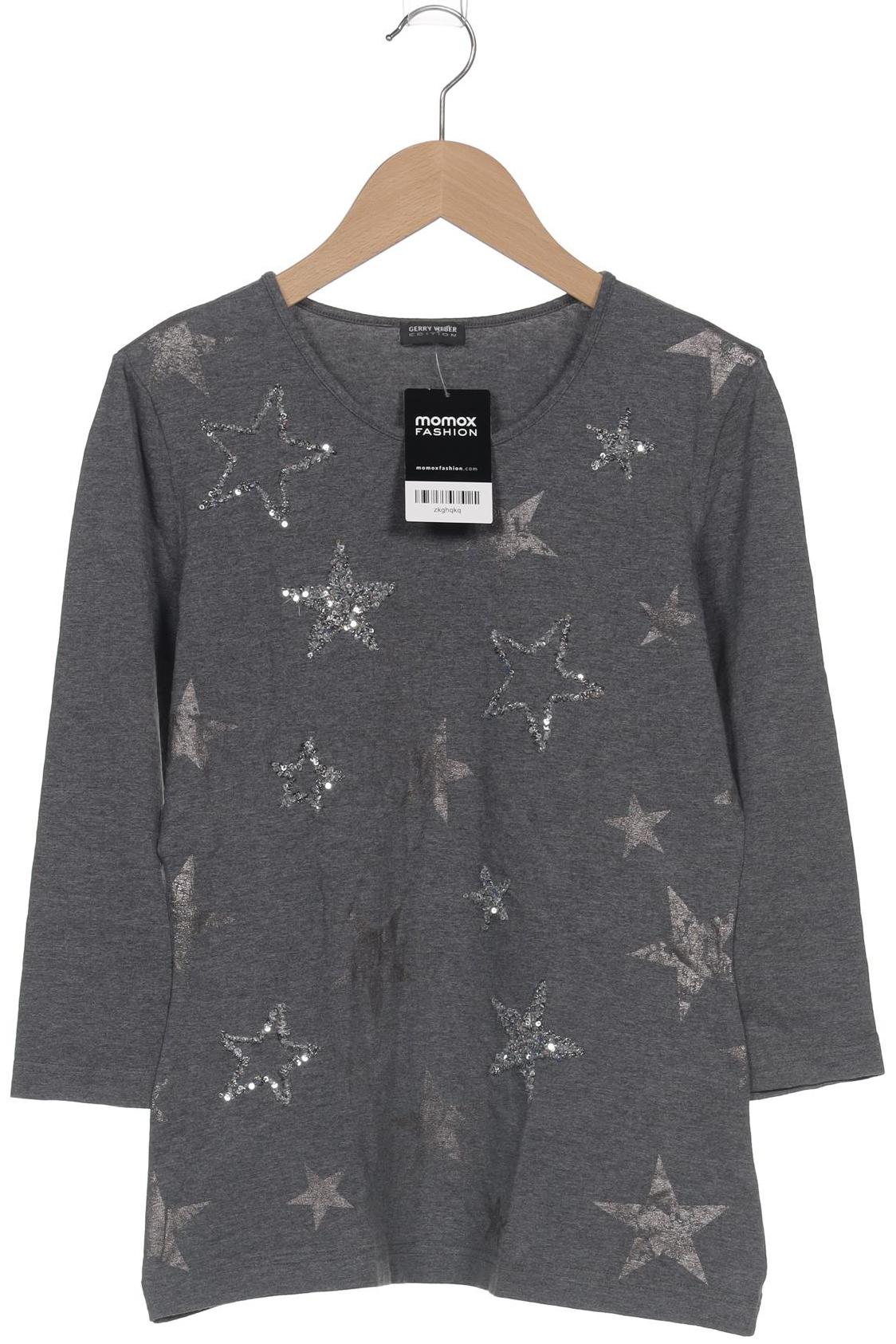 

Gerry Weber Damen Langarmshirt, grau, Gr. 36
