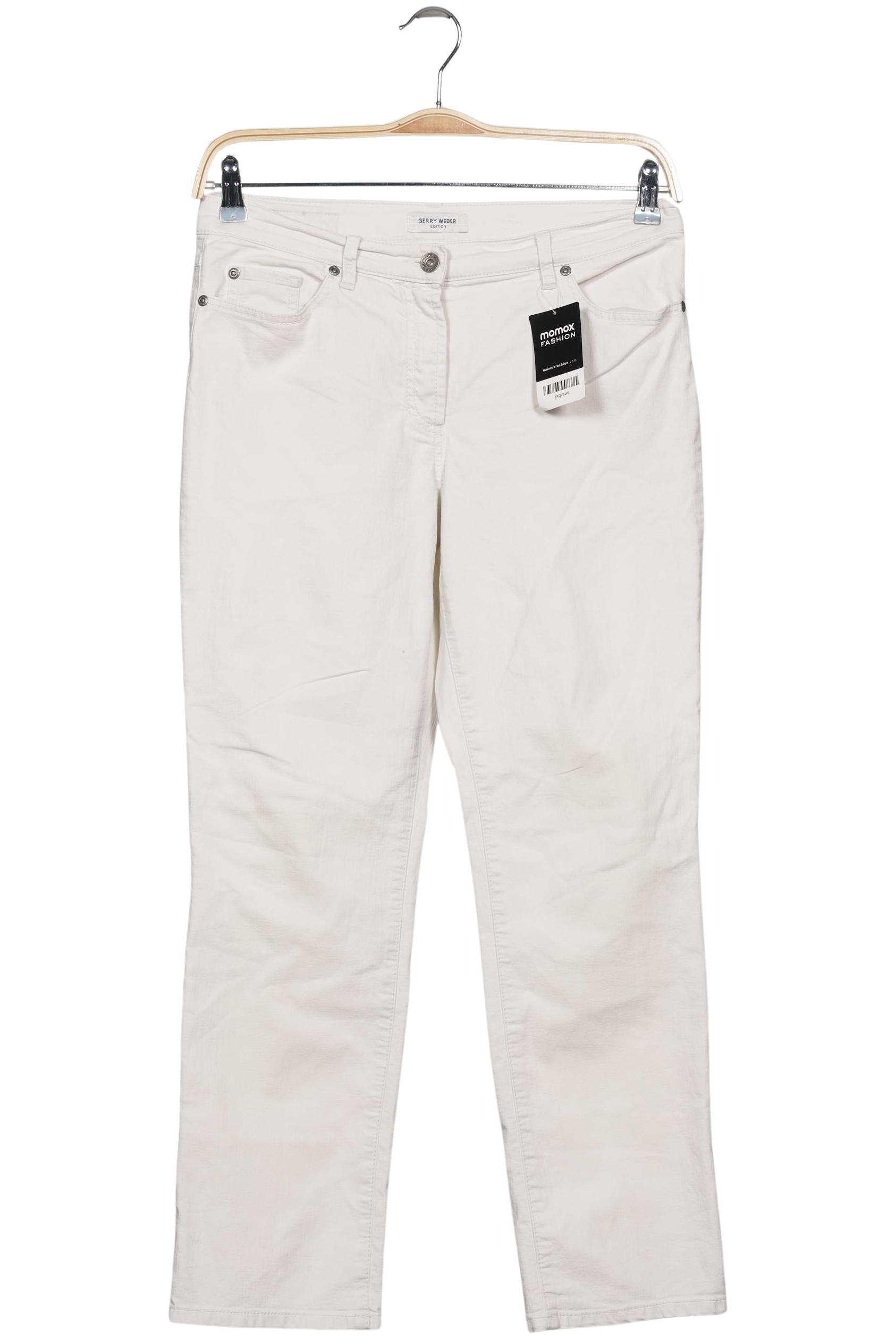 Thumbnail - Gerry Weber Damen Jeans, weiß, Gr. 30