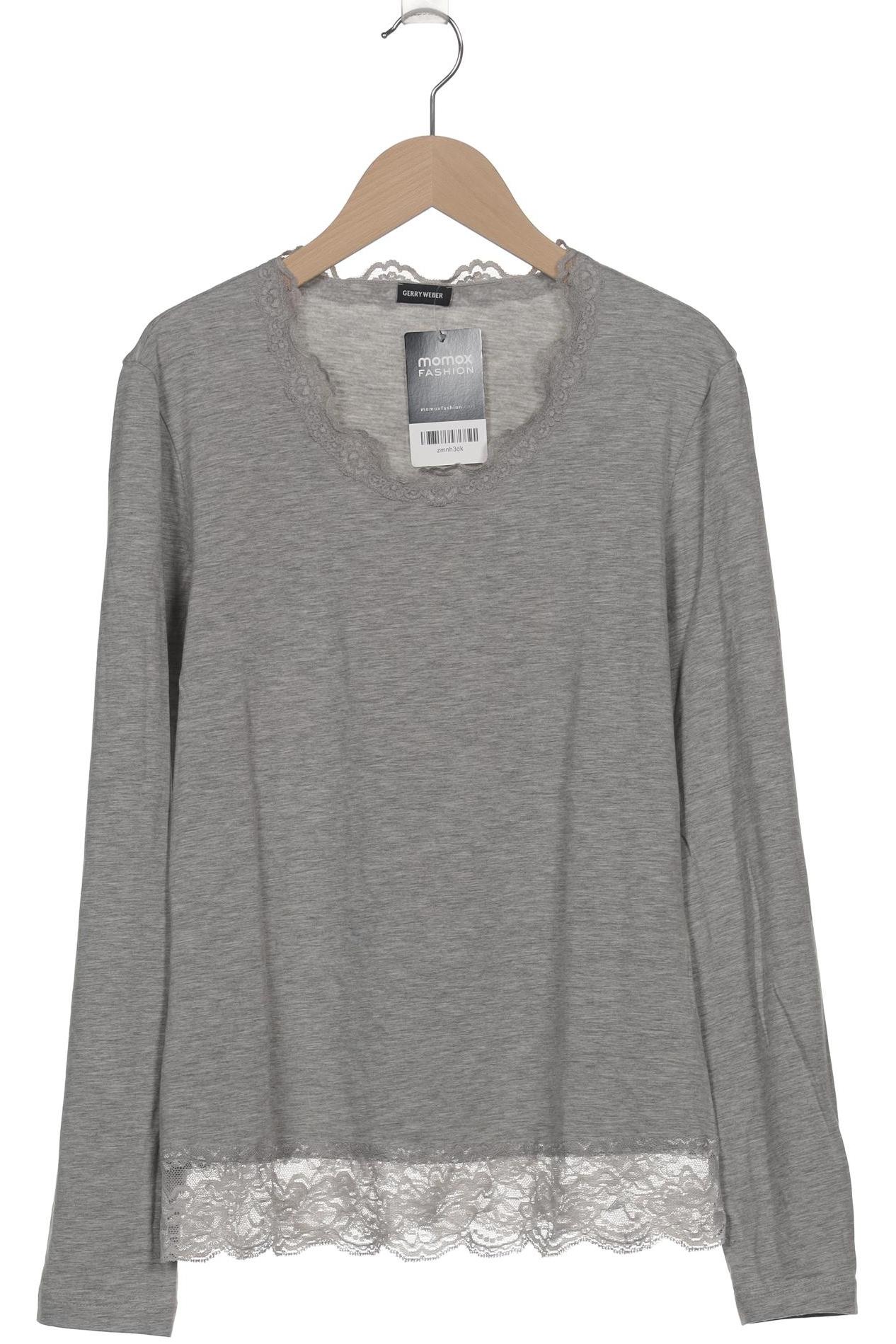 

Gerry Weber Damen Langarmshirt, grau, Gr. 38