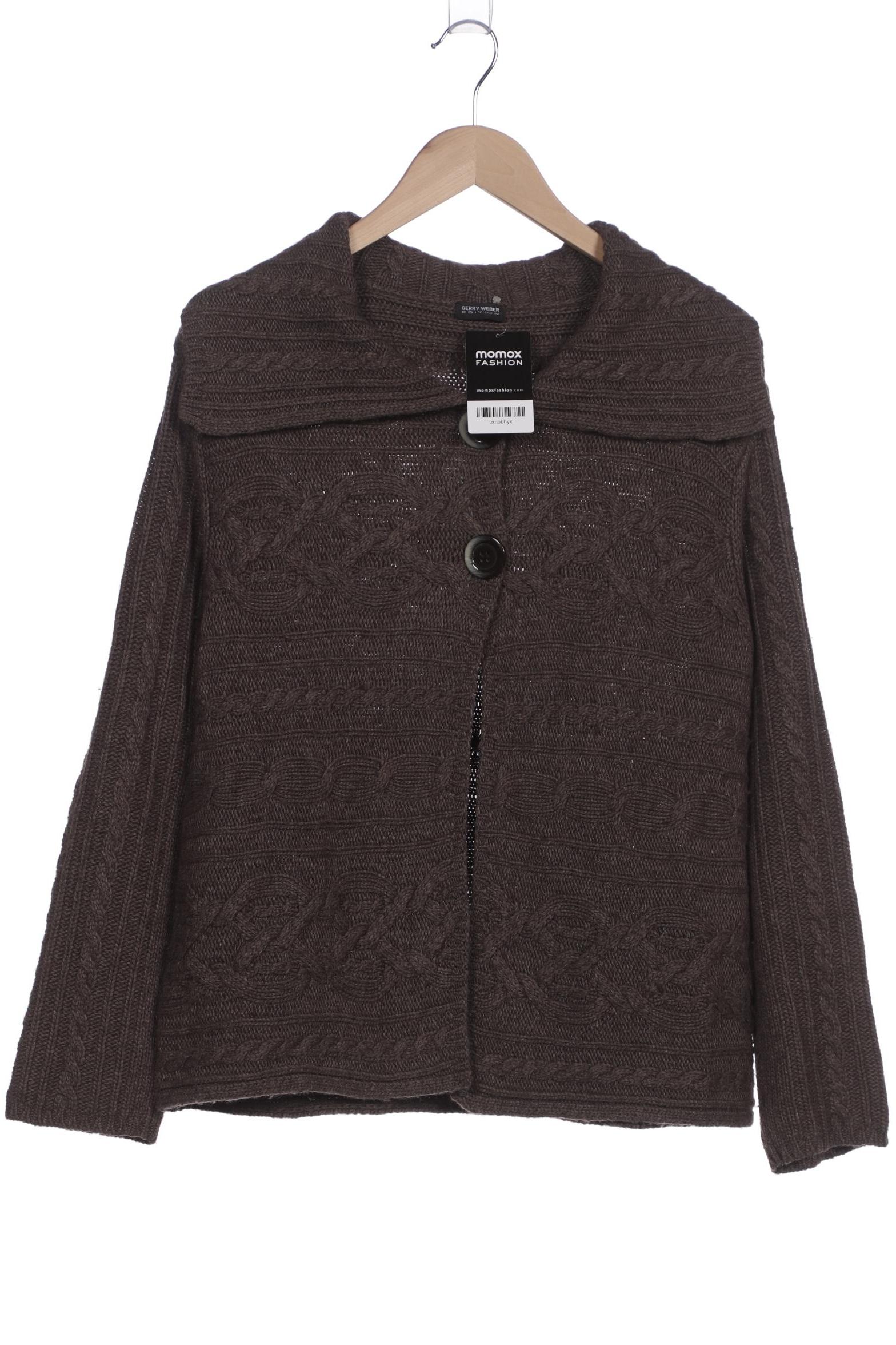 

Gerry Weber Damen Strickjacke, braun, Gr. 42