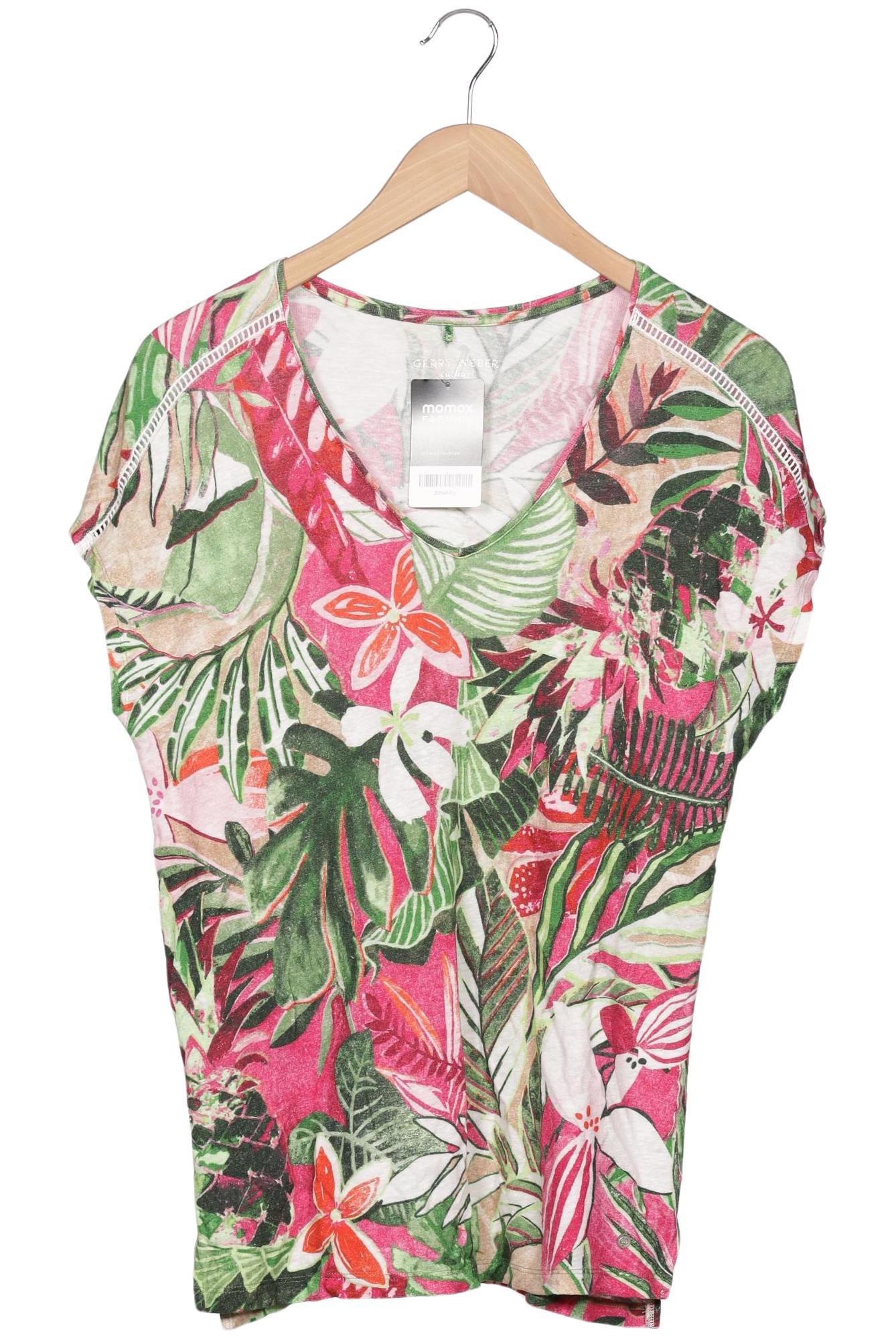 

Gerry Weber Damen T-Shirt, mehrfarbig, Gr. 40
