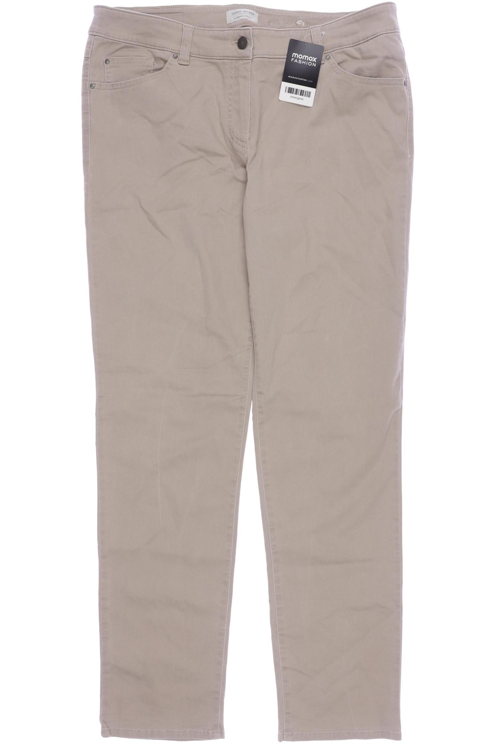 

Gerry Weber Damen Jeans, beige, Gr. 46
