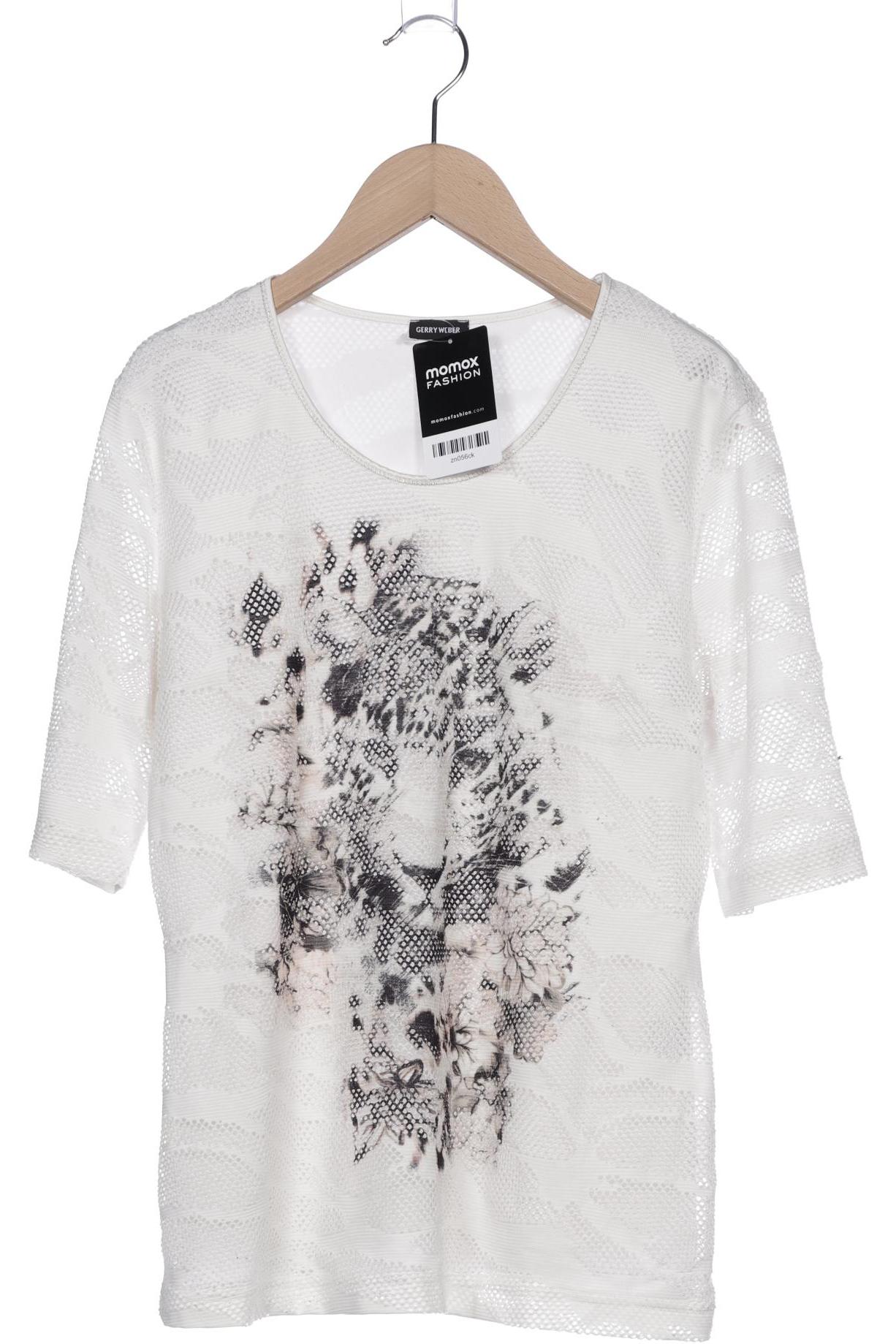 

Gerry Weber Damen T-Shirt, weiß, Gr. 38
