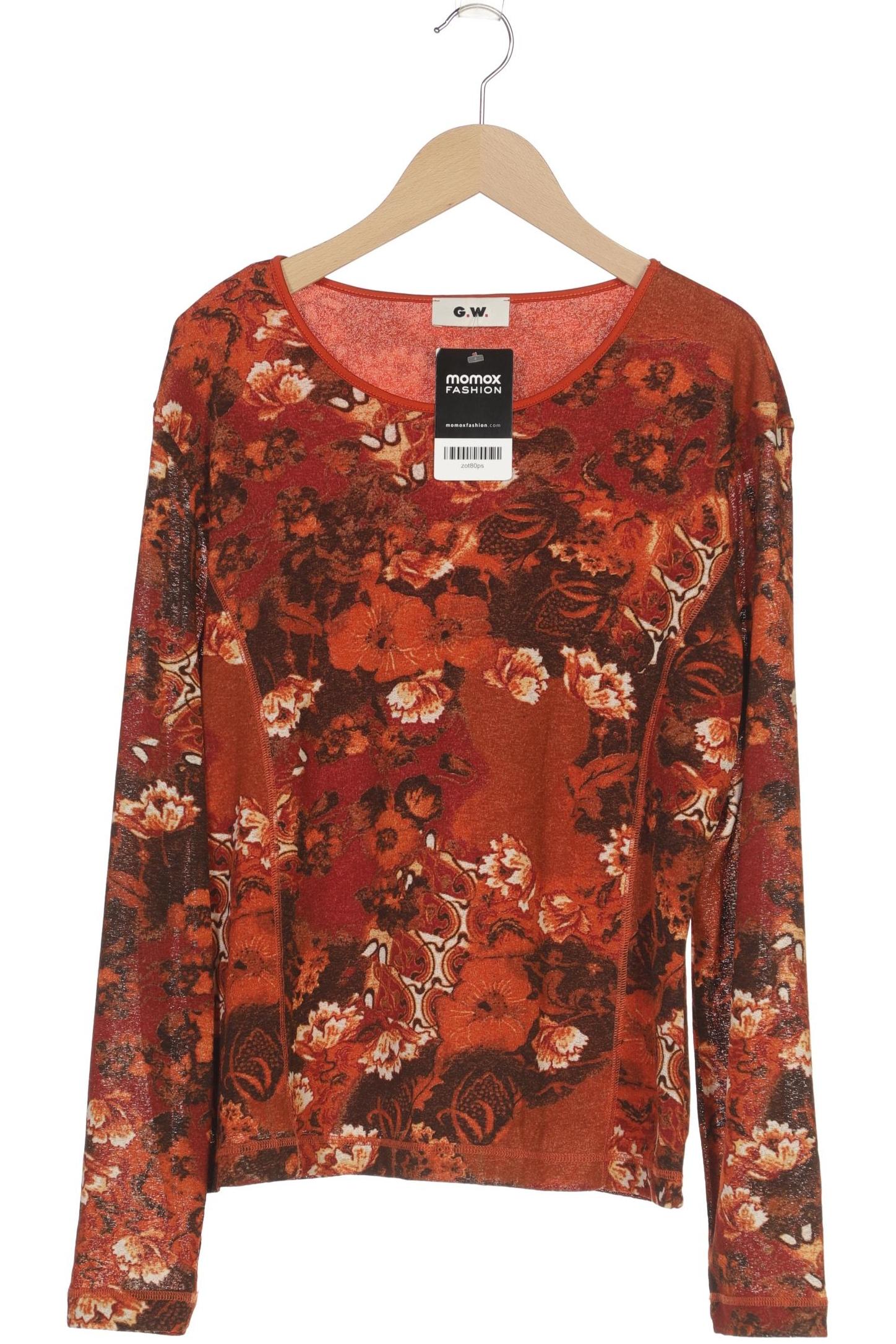 

Gerry Weber Damen Langarmshirt, orange, Gr. 40
