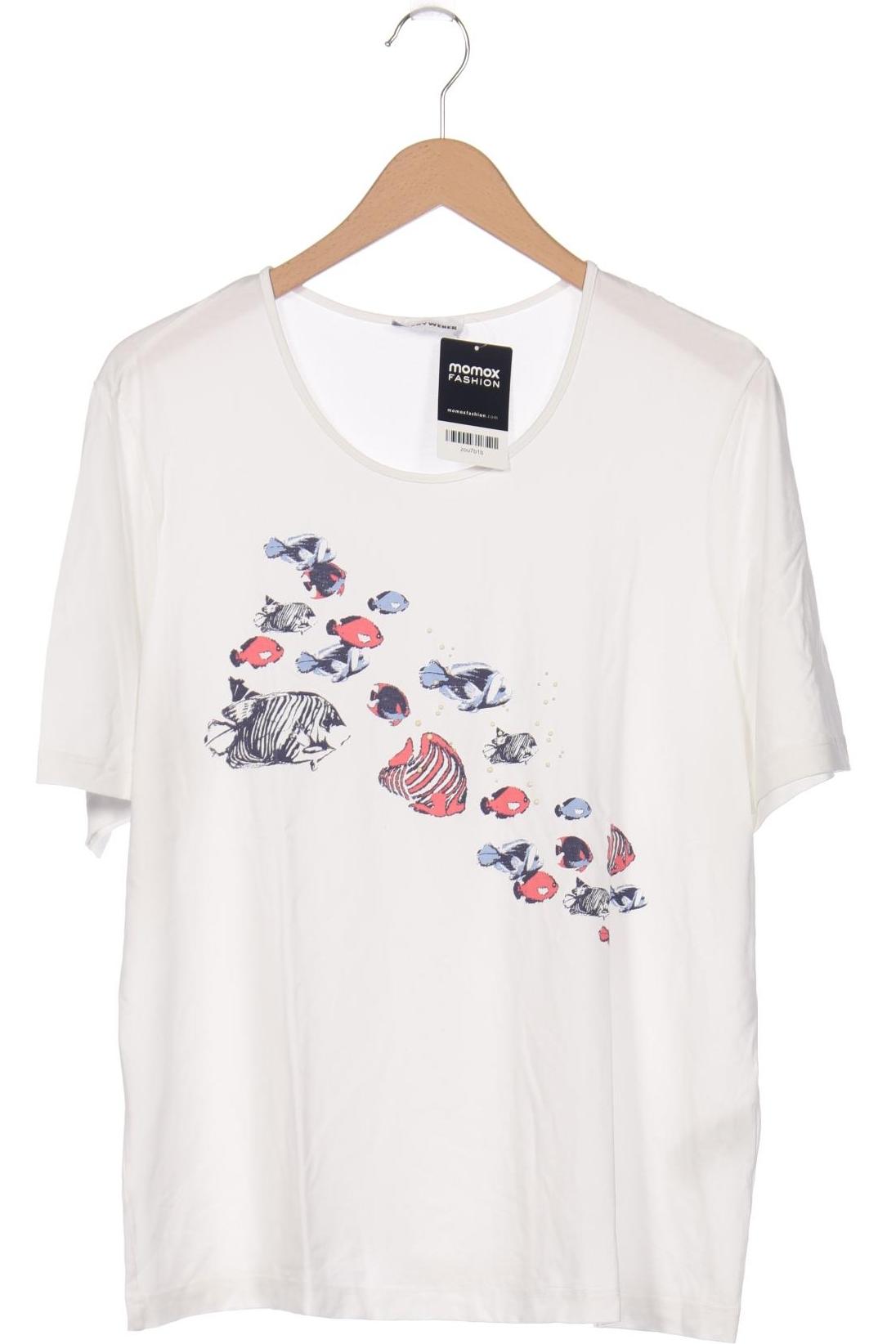 

Gerry Weber Damen T-Shirt, weiß, Gr. 46