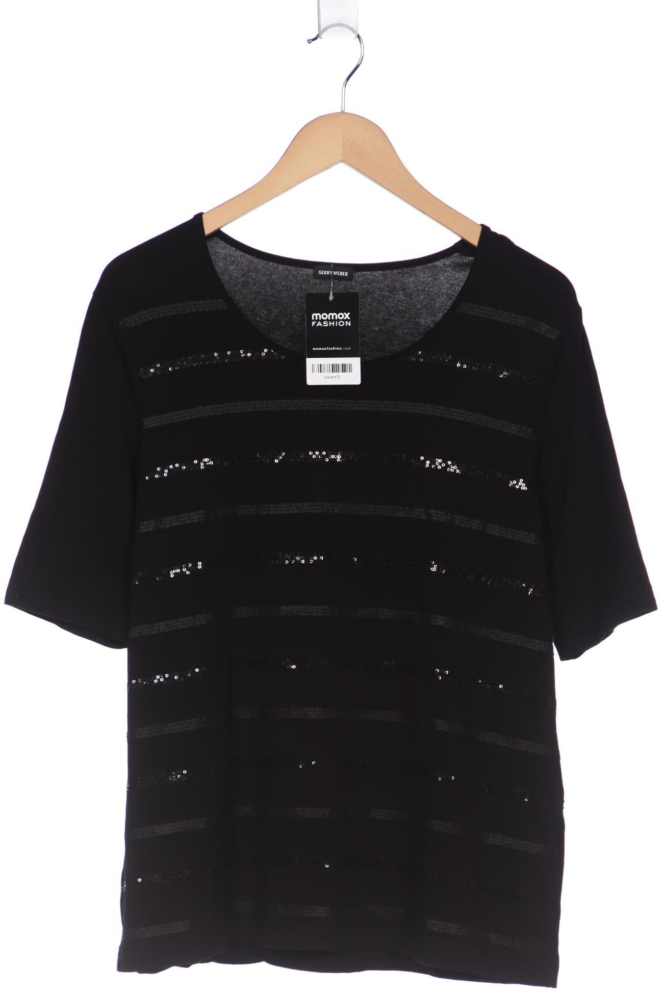 

Gerry Weber Damen T-Shirt, schwarz, Gr. 42