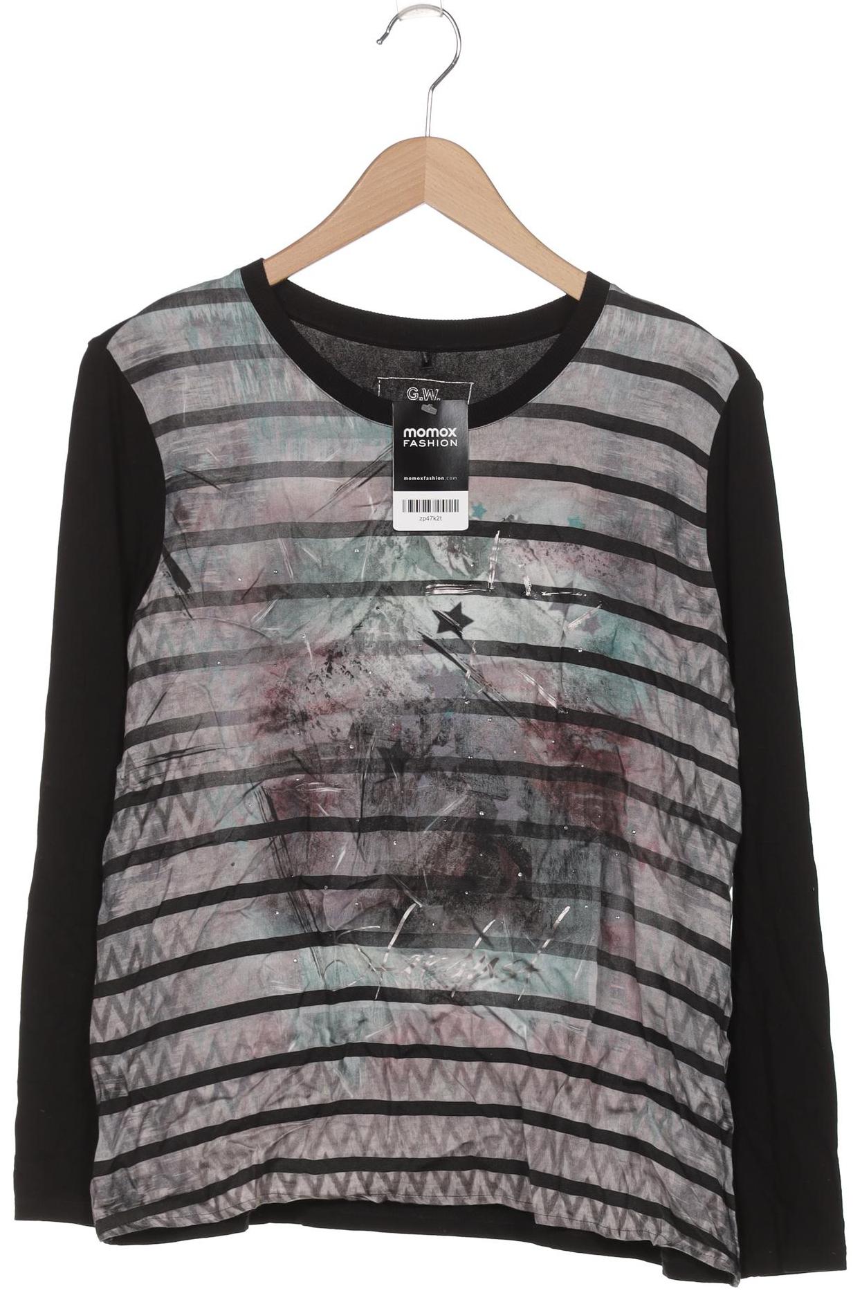 

Gerry Weber Damen Langarmshirt, schwarz, Gr. 42