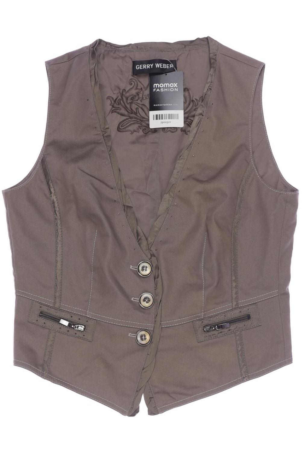 

Gerry Weber Damen Weste, braun, Gr. 36
