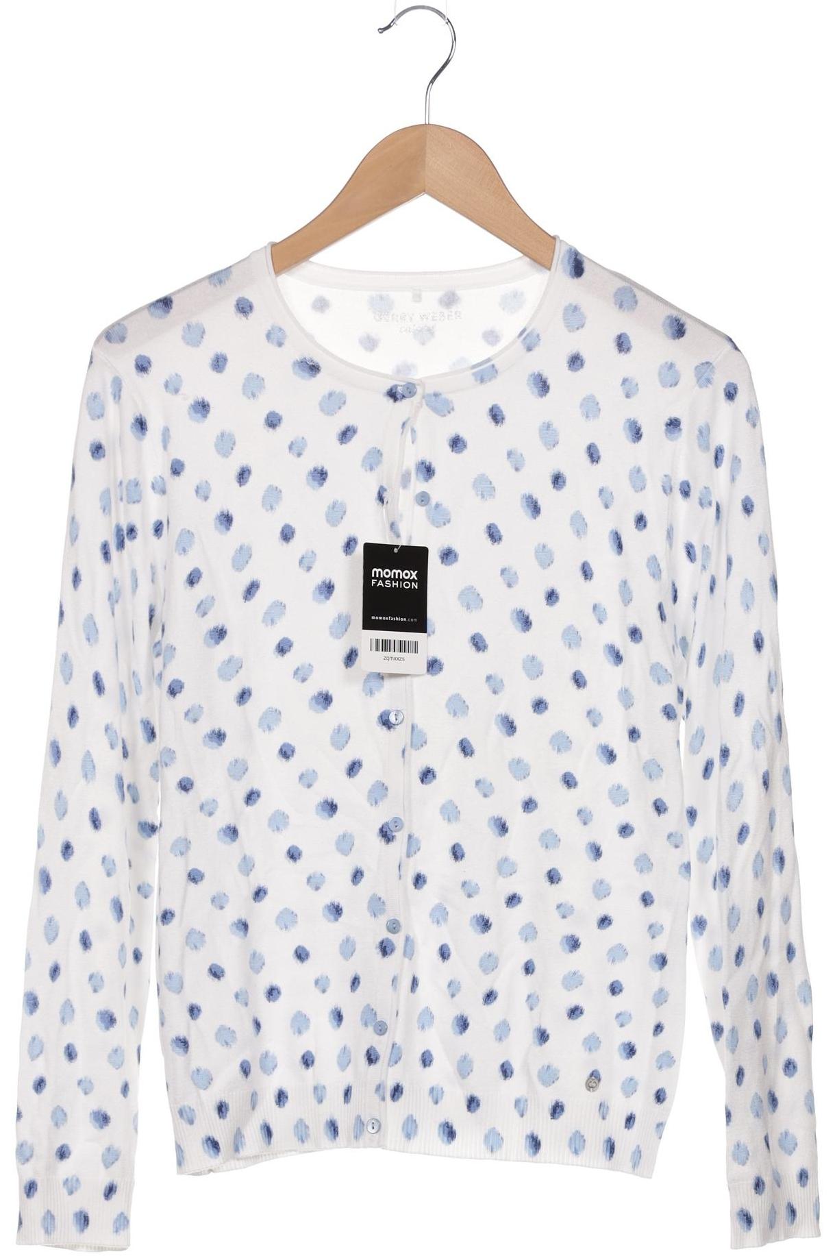 

Gerry Weber Damen Strickjacke, weiß, Gr. 38