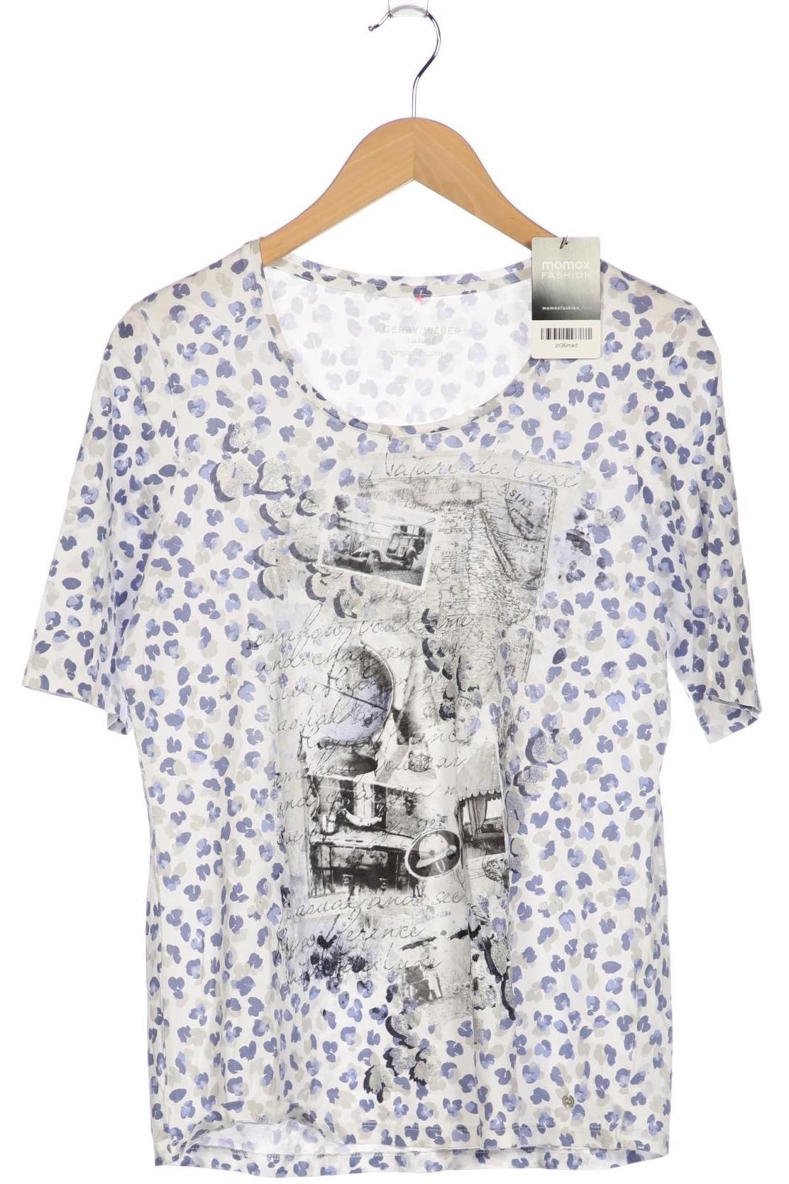 

Gerry Weber Damen T-Shirt, weiß, Gr. 40