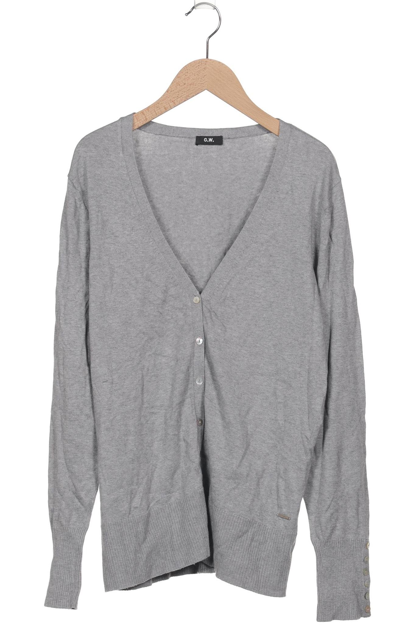 

Gerry Weber Damen Strickjacke, grau, Gr. 42