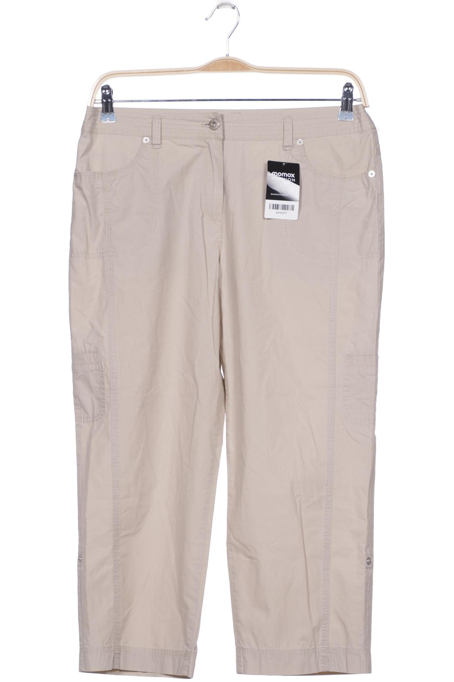 

Gerry Weber Damen Stoffhose, beige, Gr. 42