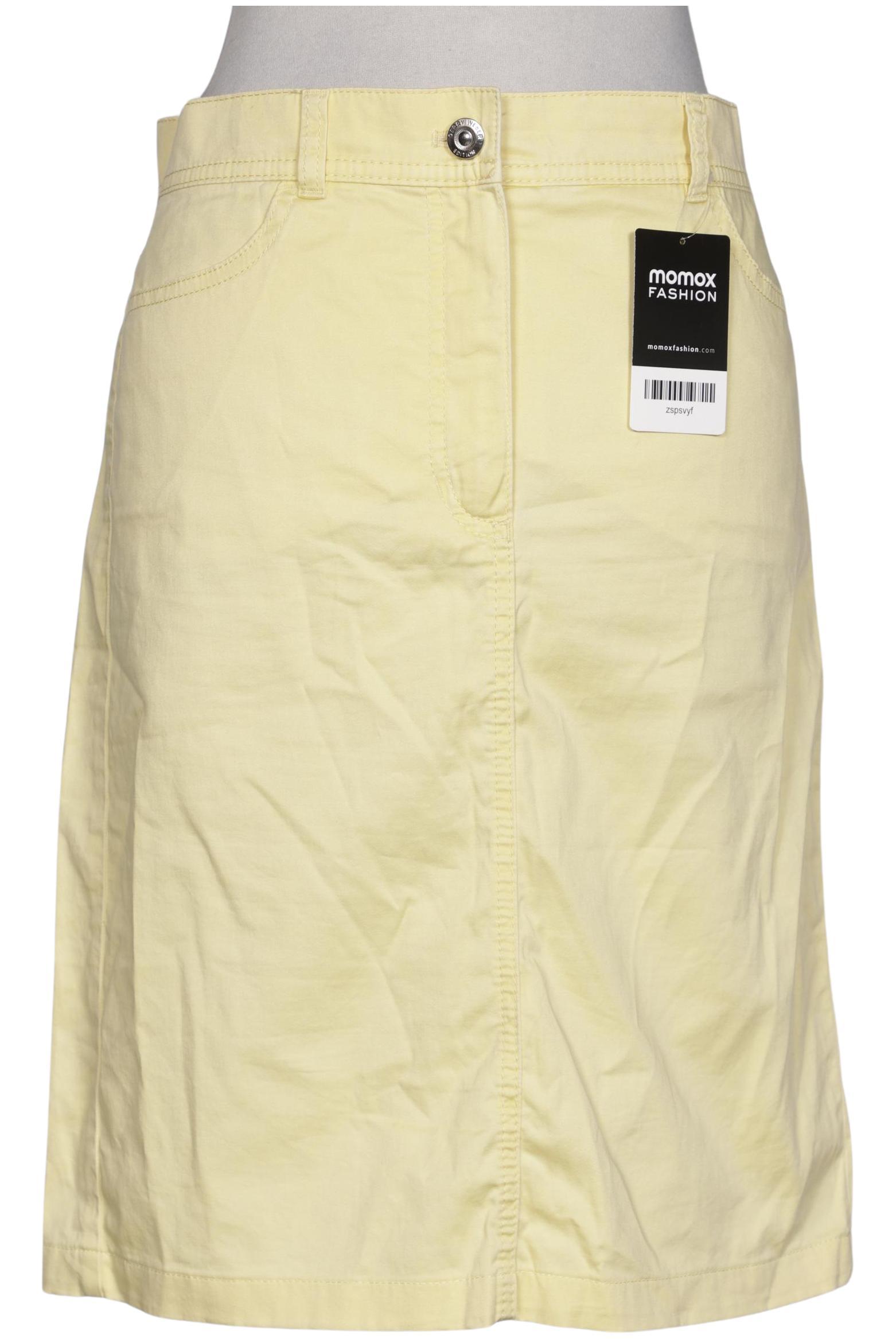 

Gerry Weber Damen Rock, gelb, Gr. 36