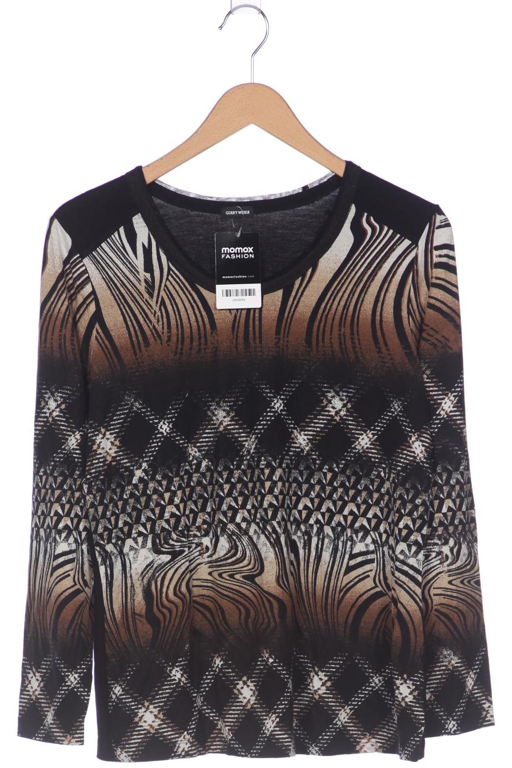 

Gerry Weber Damen Langarmshirt, schwarz, Gr. 42