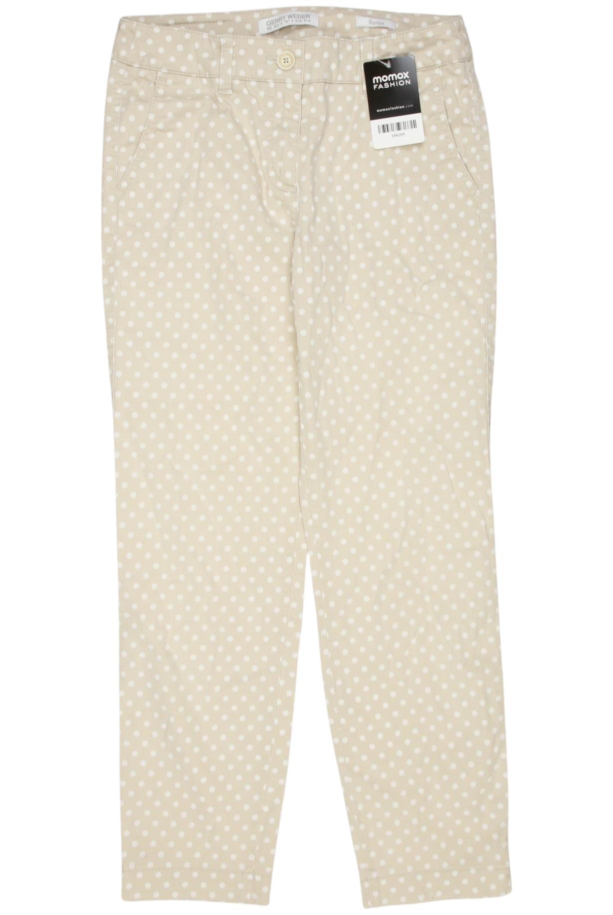 

Gerry Weber Damen Stoffhose, beige, Gr. 36