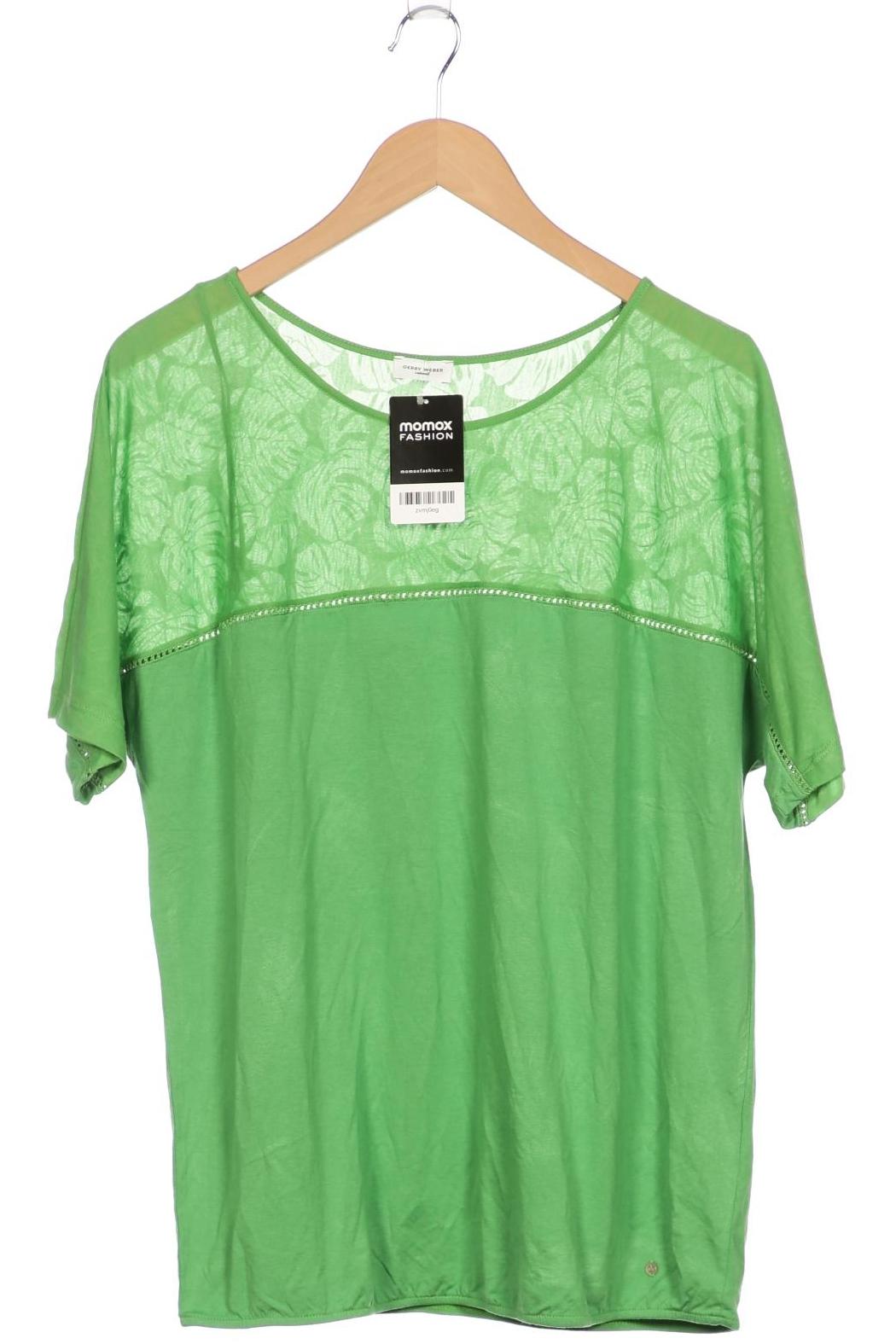 

Gerry Weber Damen T-Shirt, grün, Gr. 42