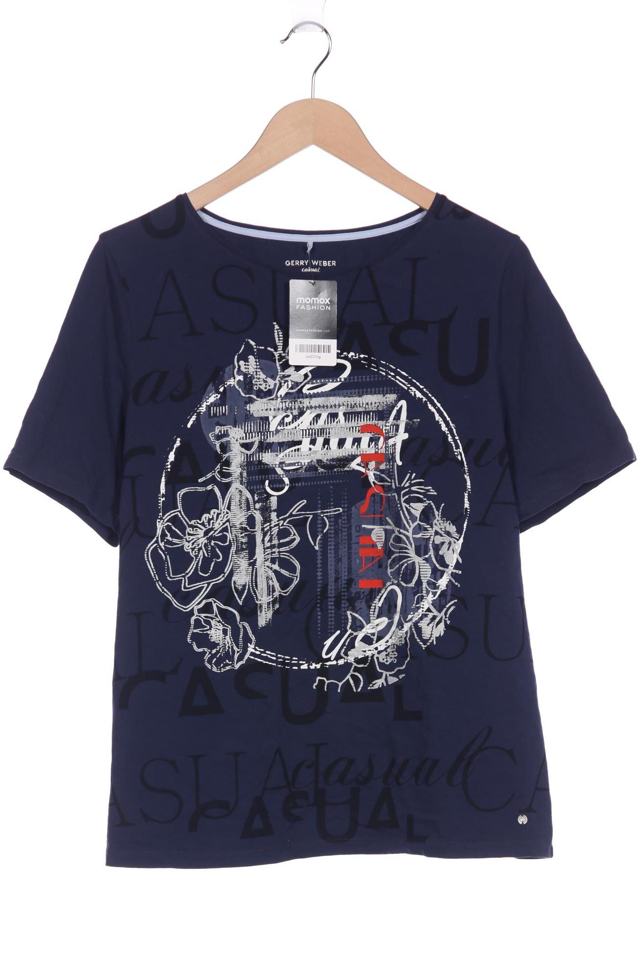 

Gerry Weber Damen T-Shirt, blau, Gr. 46