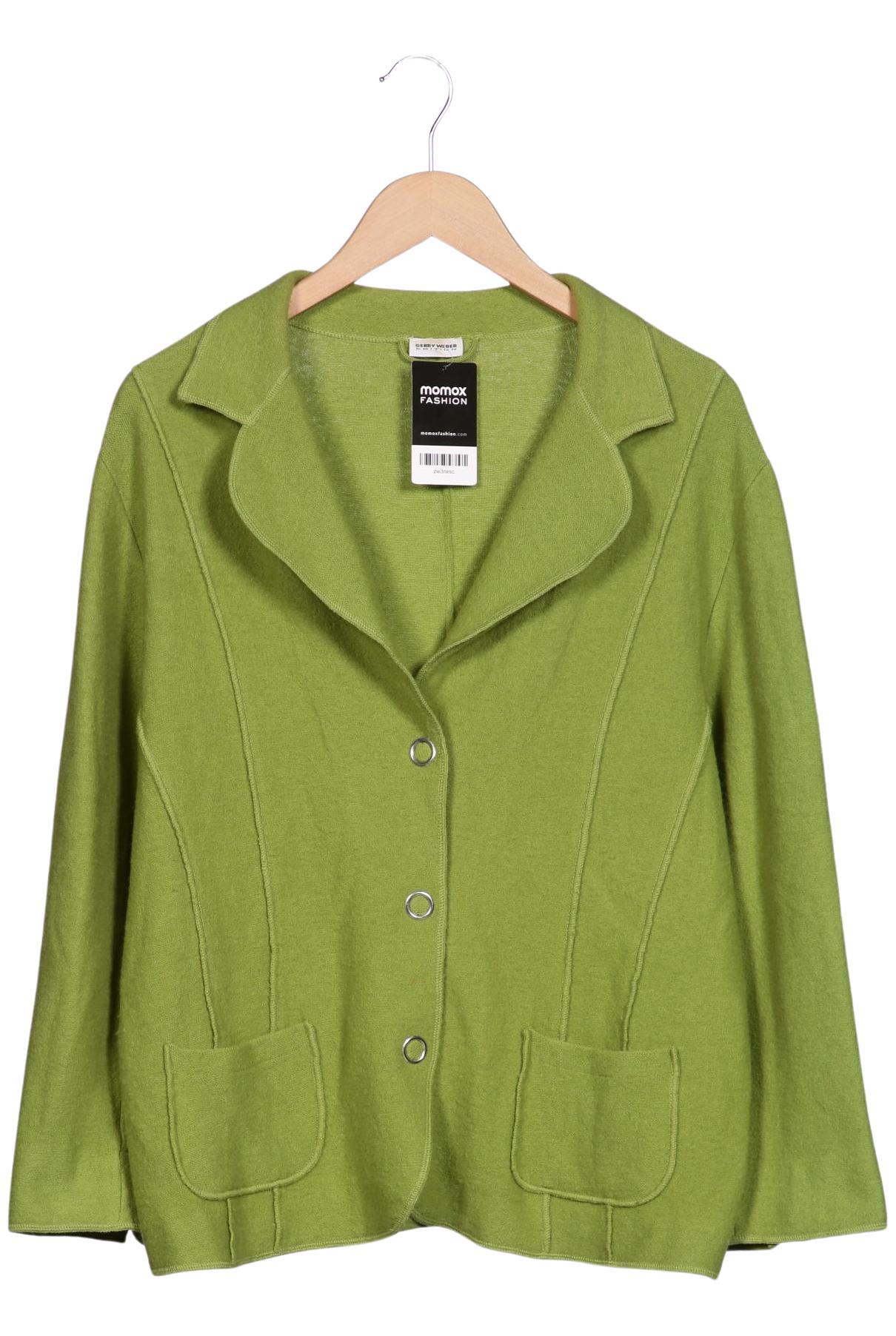 

Gerry Weber Damen Strickjacke, grün, Gr. 48