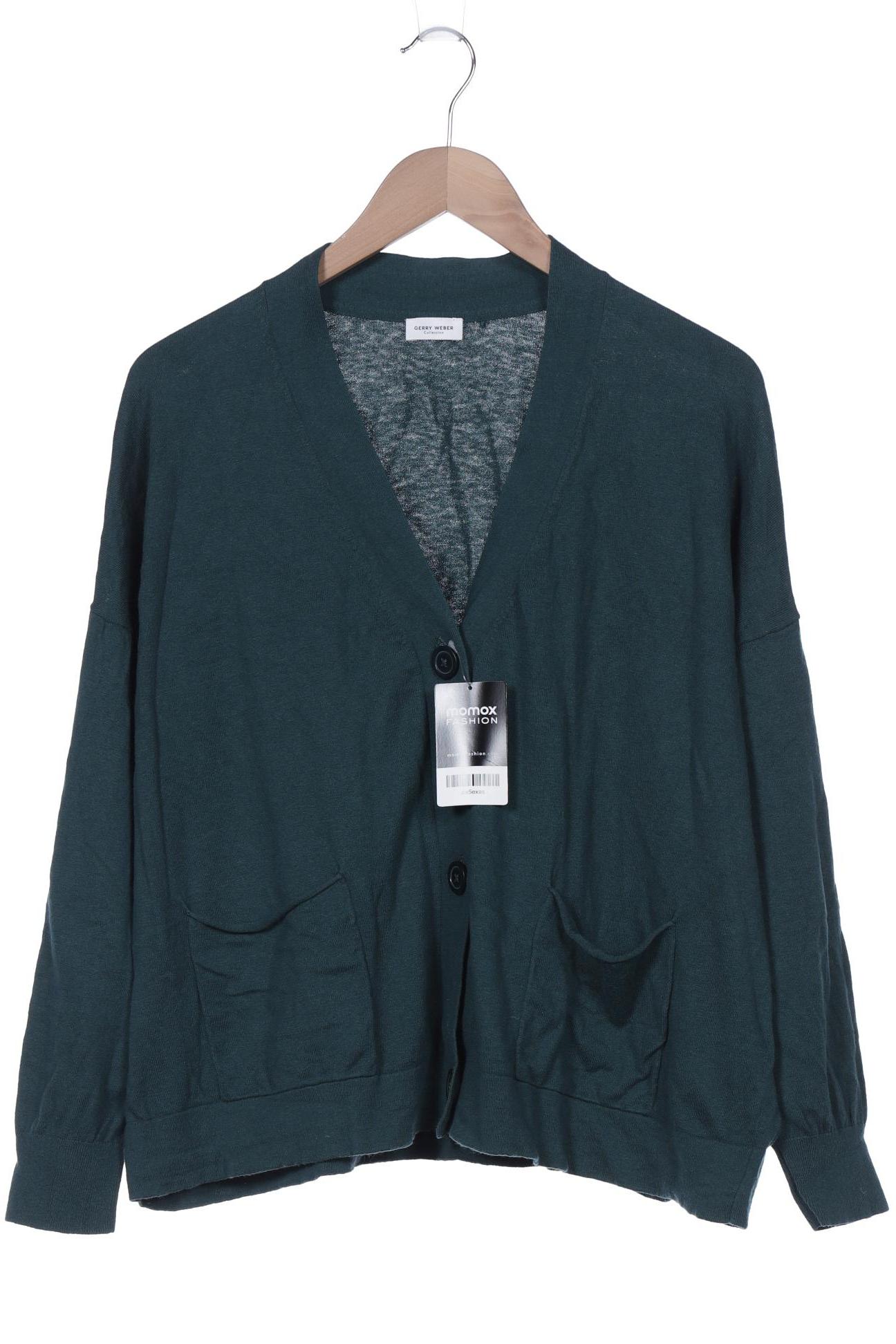 

Gerry Weber Damen Strickjacke, türkis, Gr. 48