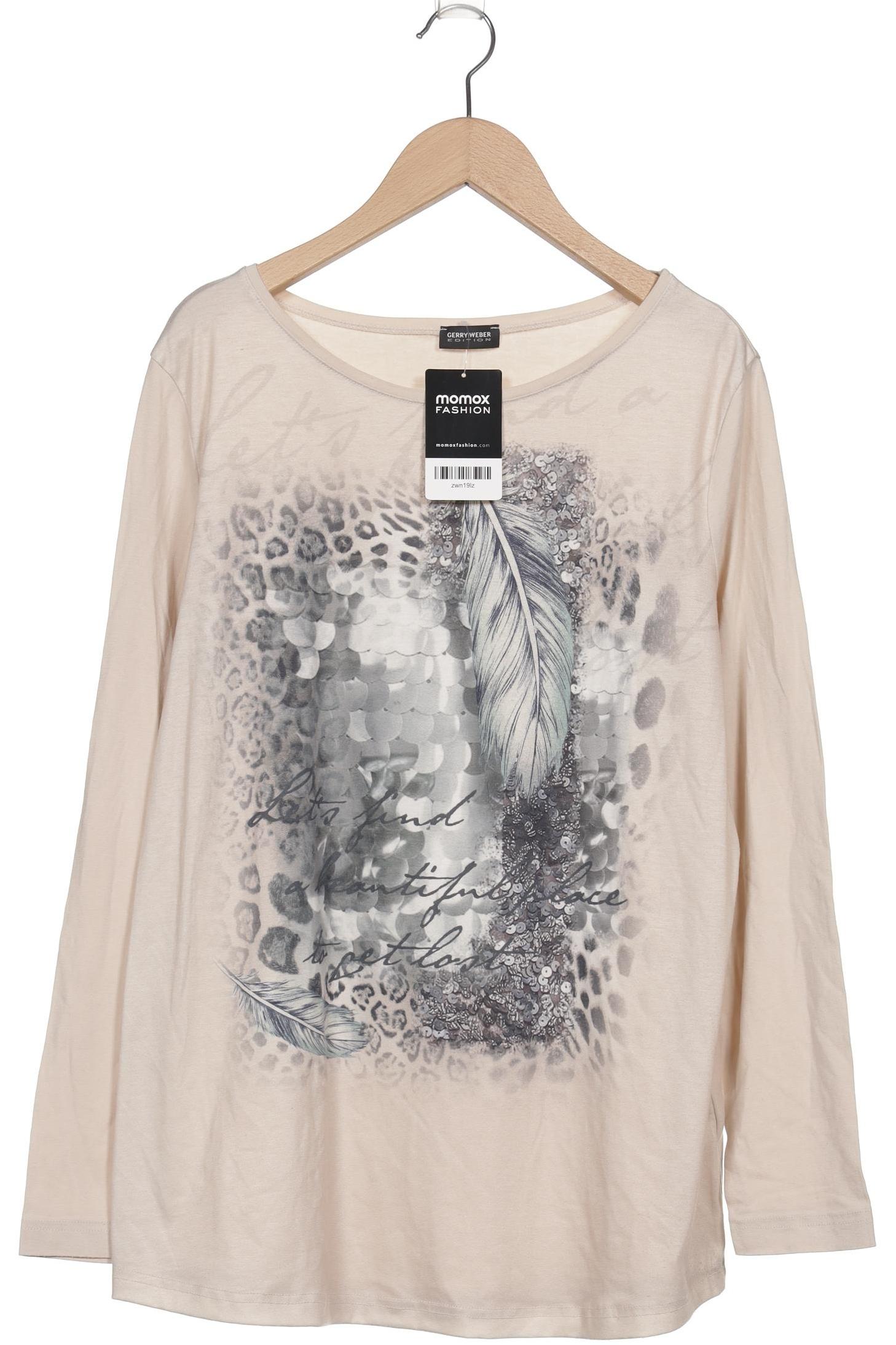 Thumbnail - Gerry Weber Damen Langarmshirt, beige, Gr. 42