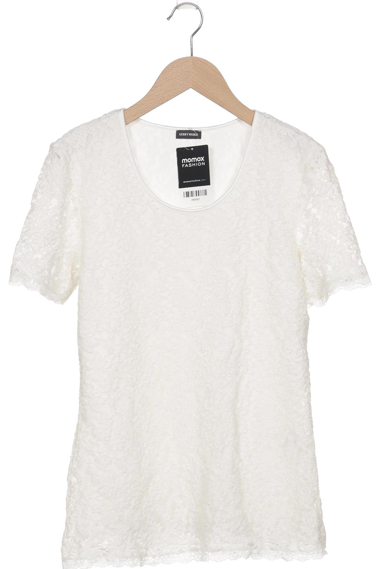 

Gerry Weber Damen T-Shirt, cremeweiß, Gr. 38