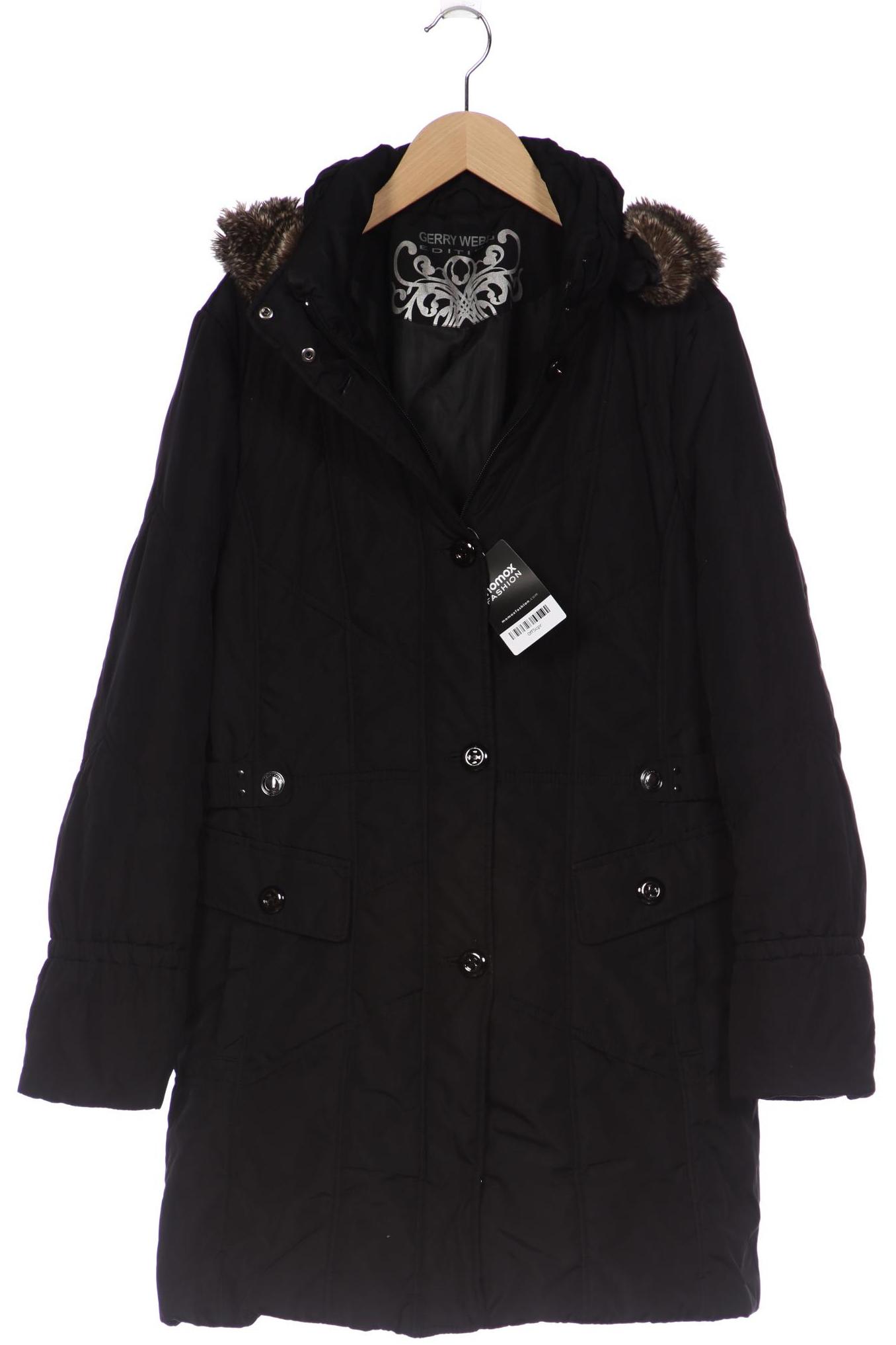 

Gerry Weber Edition Damen Mantel, schwarz, Gr. 42