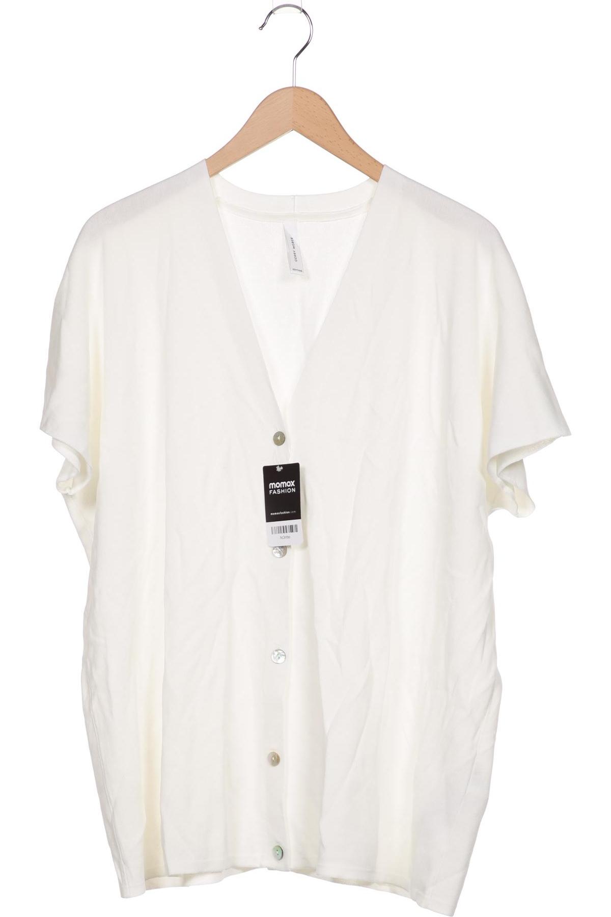

Gerry Weber Edition Damen Strickjacke, weiß, Gr. 48