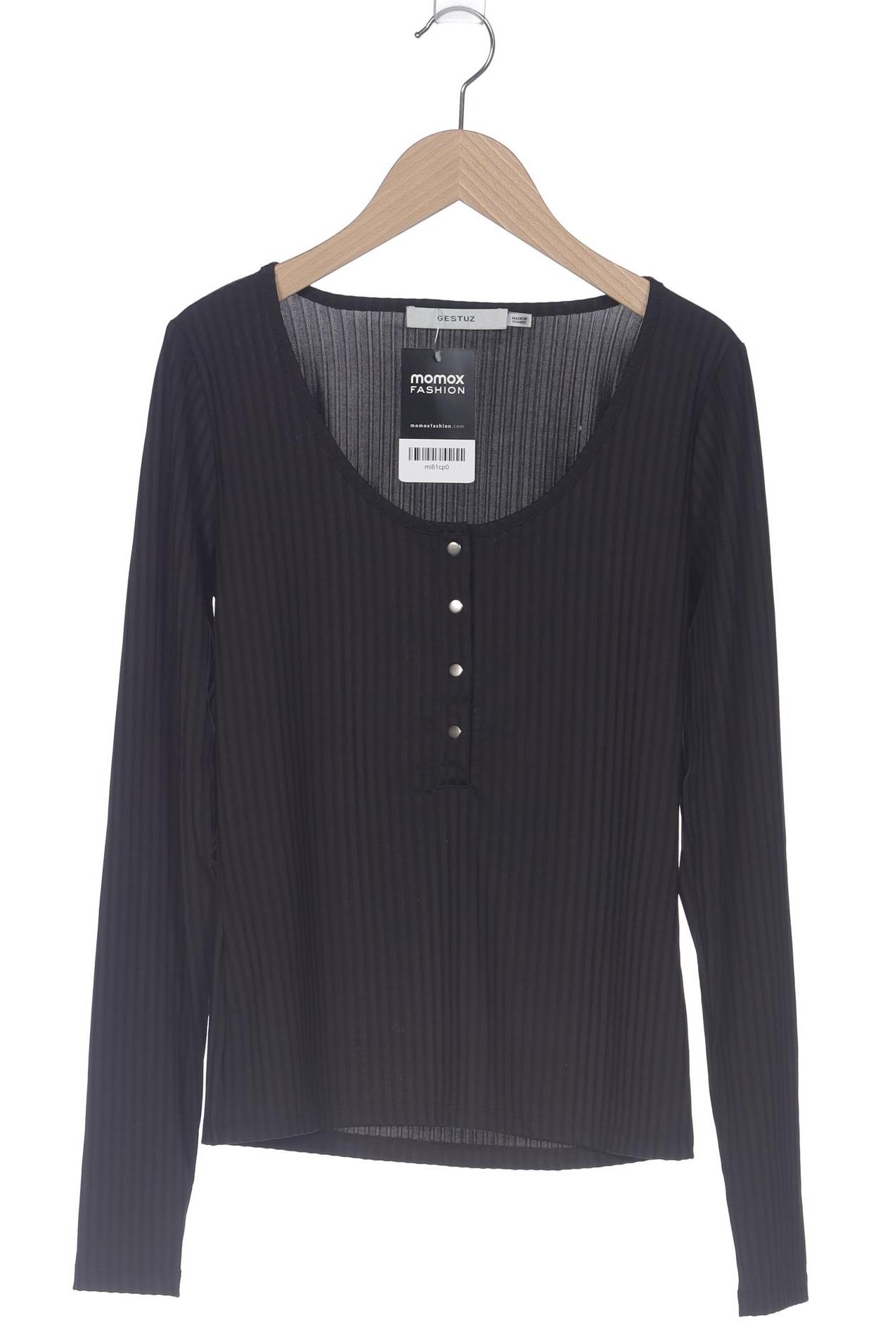 

Gestuz Damen Langarmshirt, schwarz, Gr. 34
