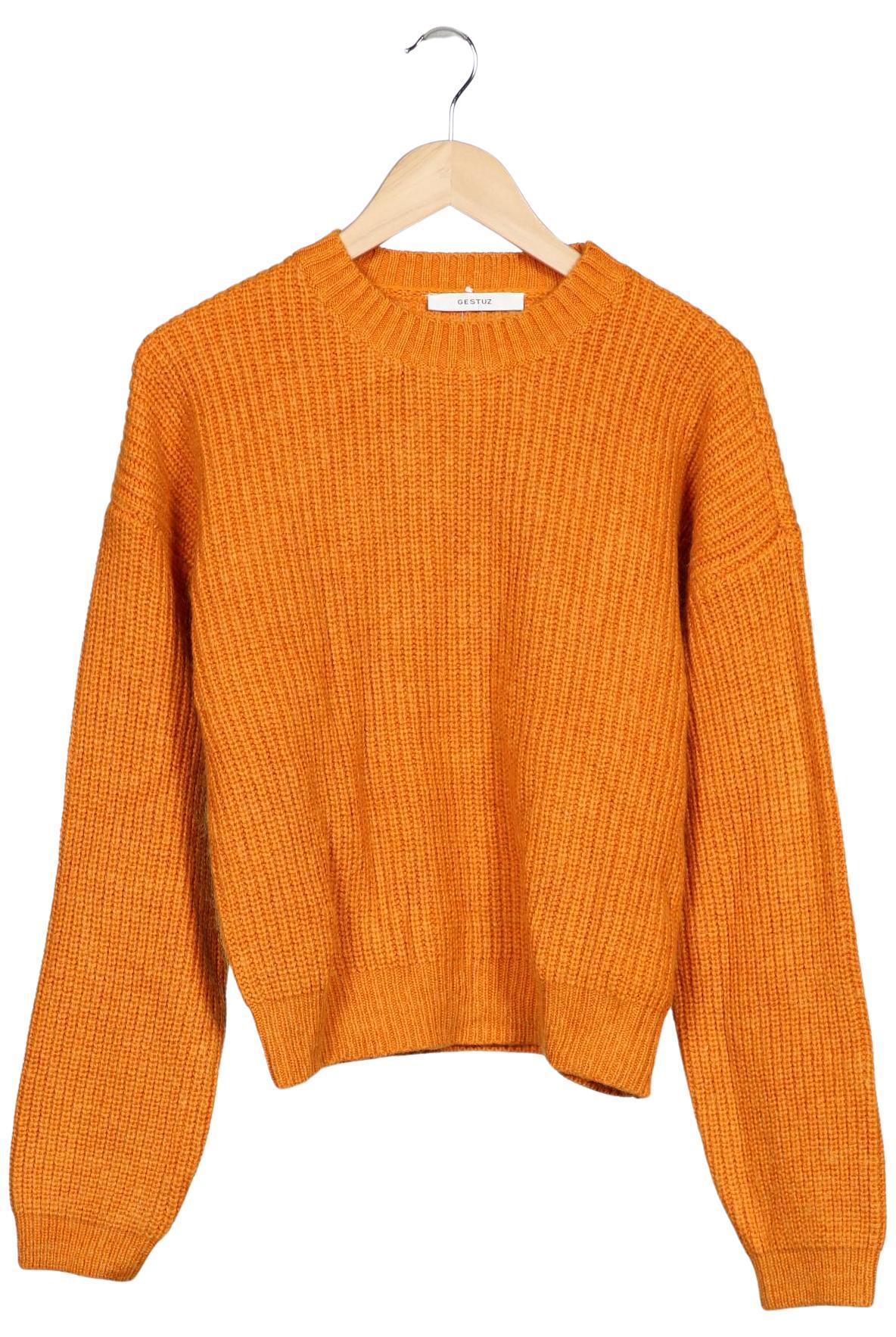 

Gestuz Damen Pullover, orange, Gr. 36