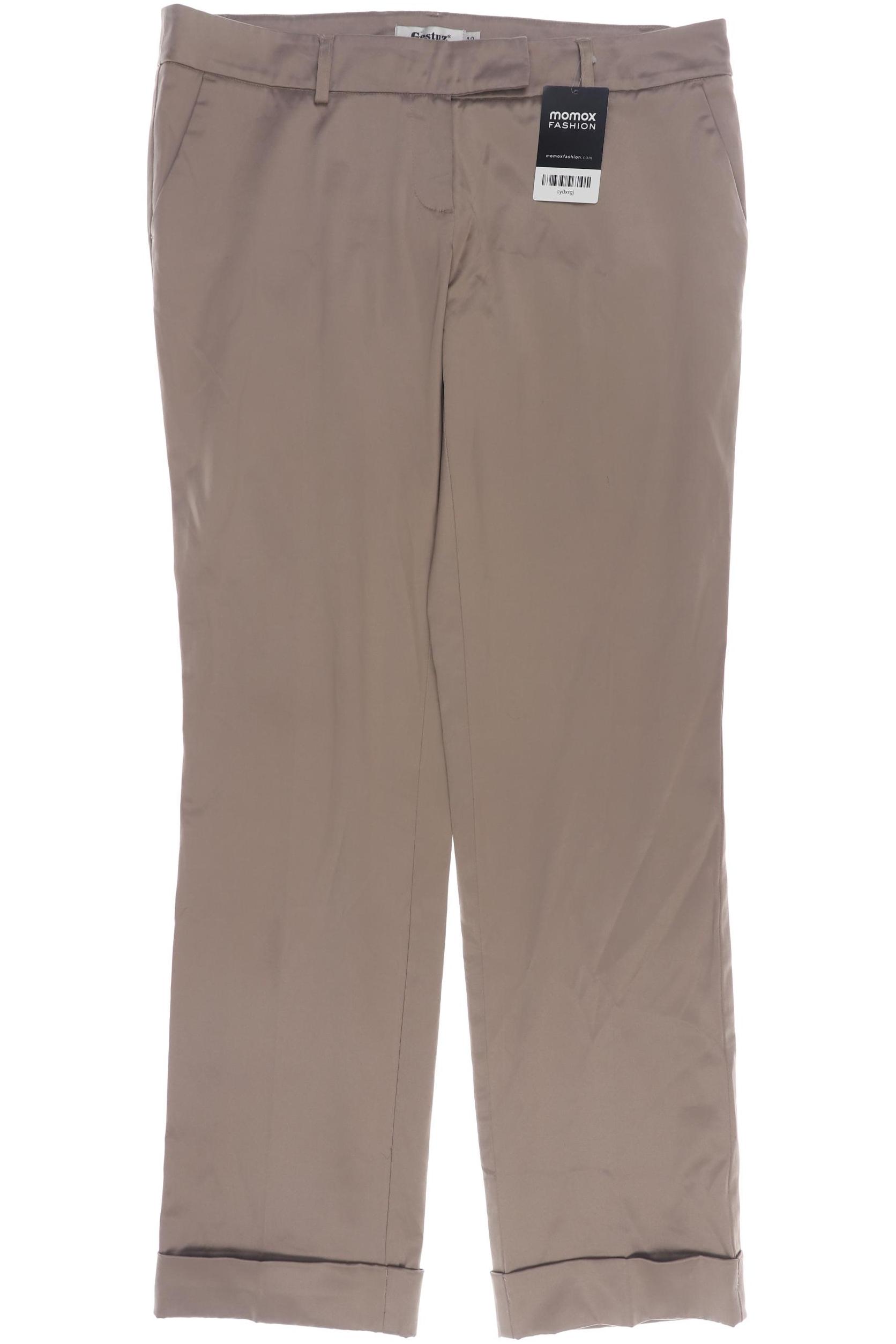 

Gestuz Damen Stoffhose, beige