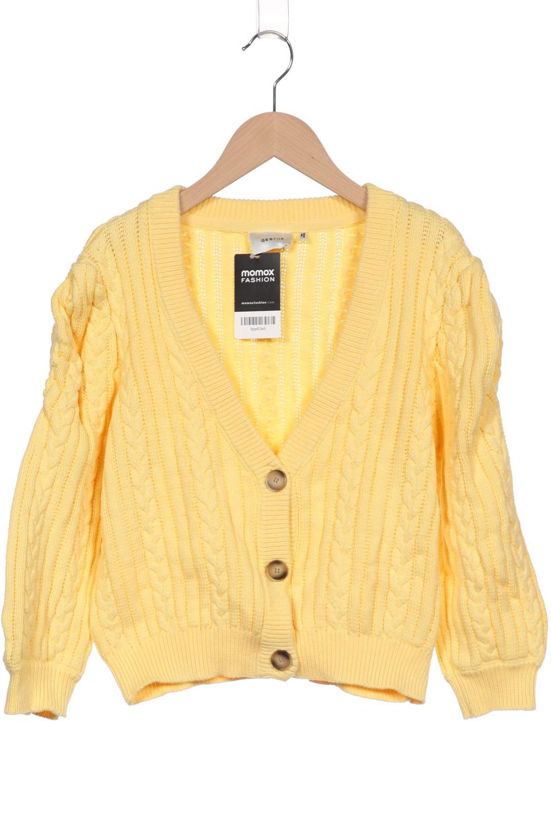 

Gestuz Damen Strickjacke, gelb