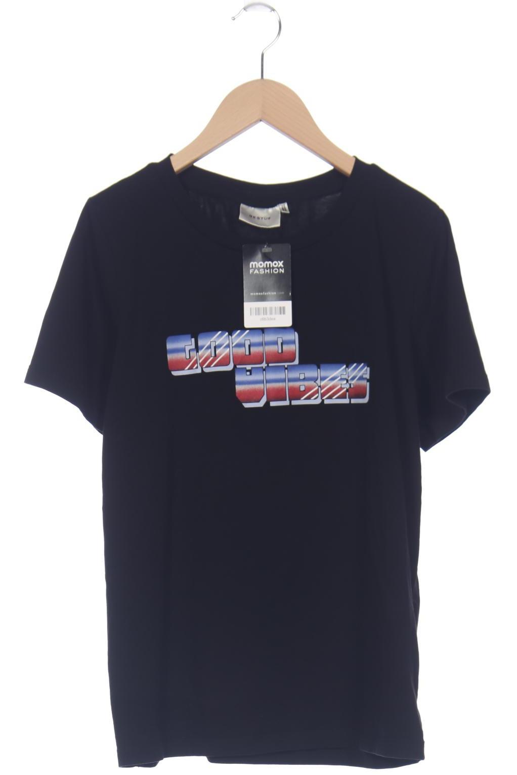 

Gestuz Damen T-Shirt, schwarz, Gr. 42